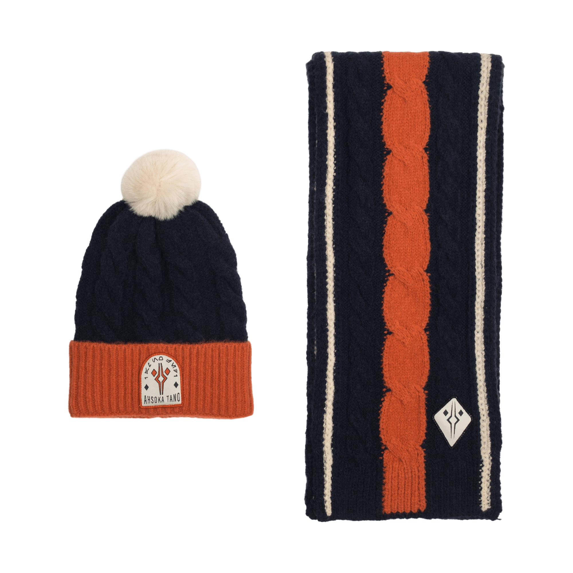 Ahsoka Knit Scarf & Beanie Set