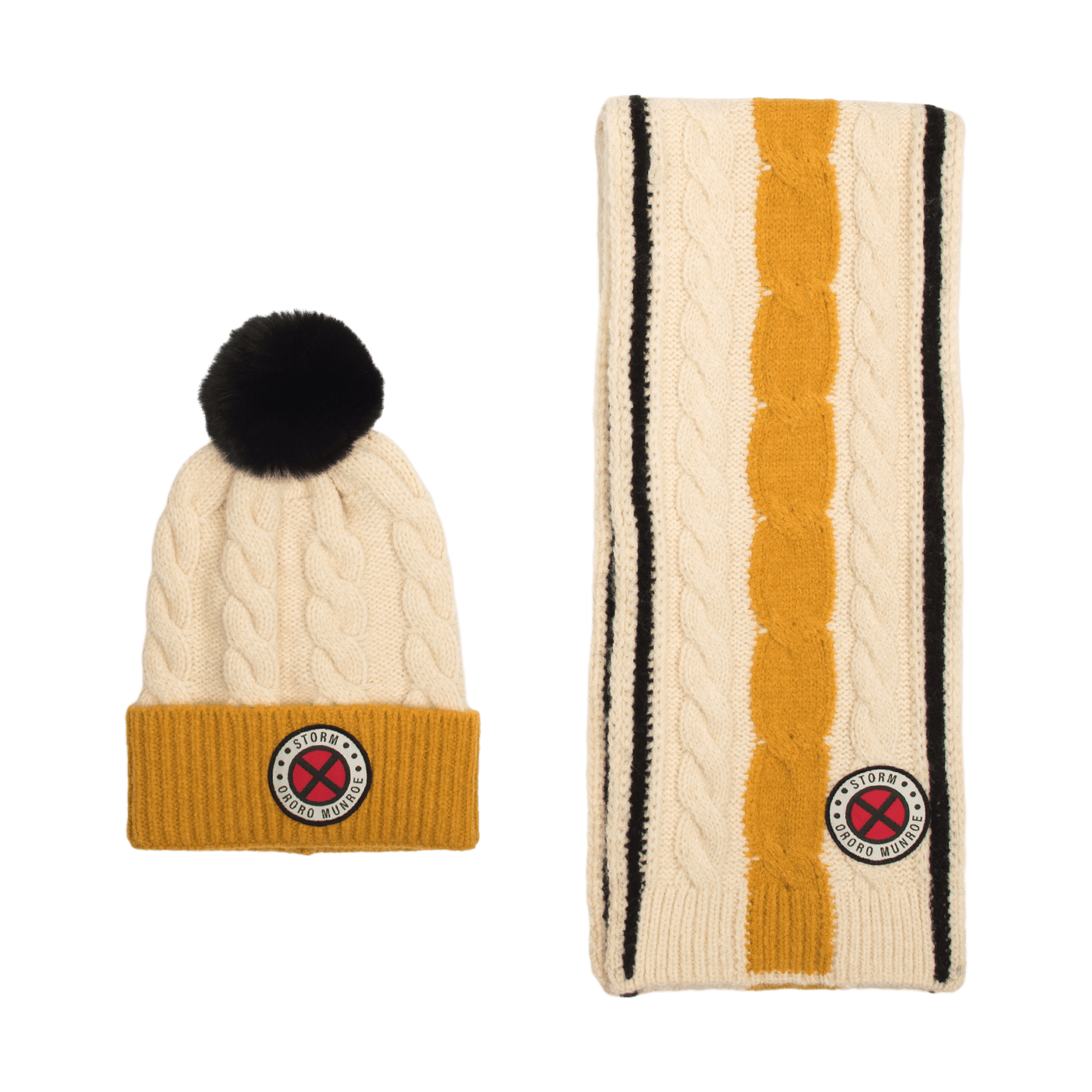 Storm Knit Scarf & Beanie Set