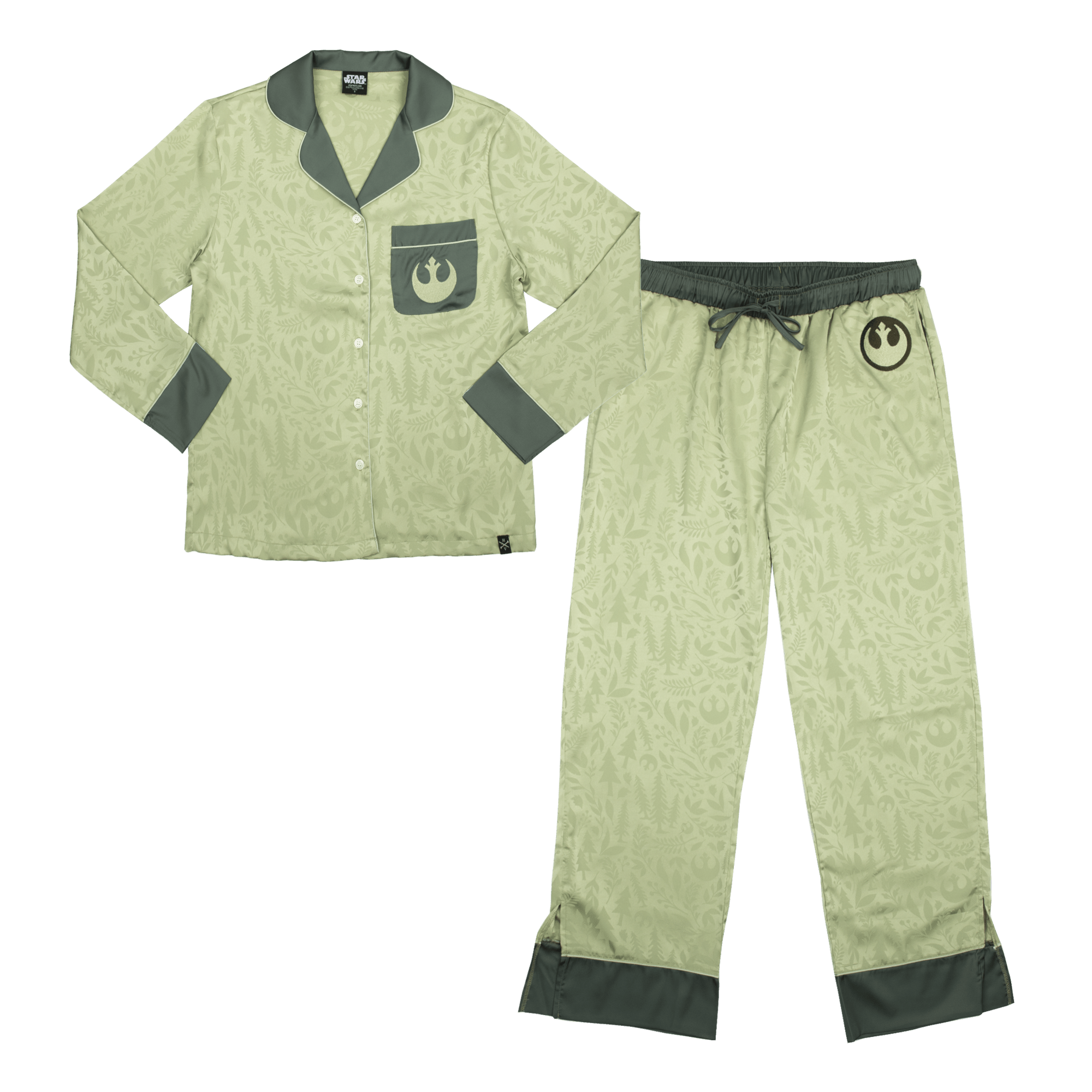 Leia Satin Pajama Set