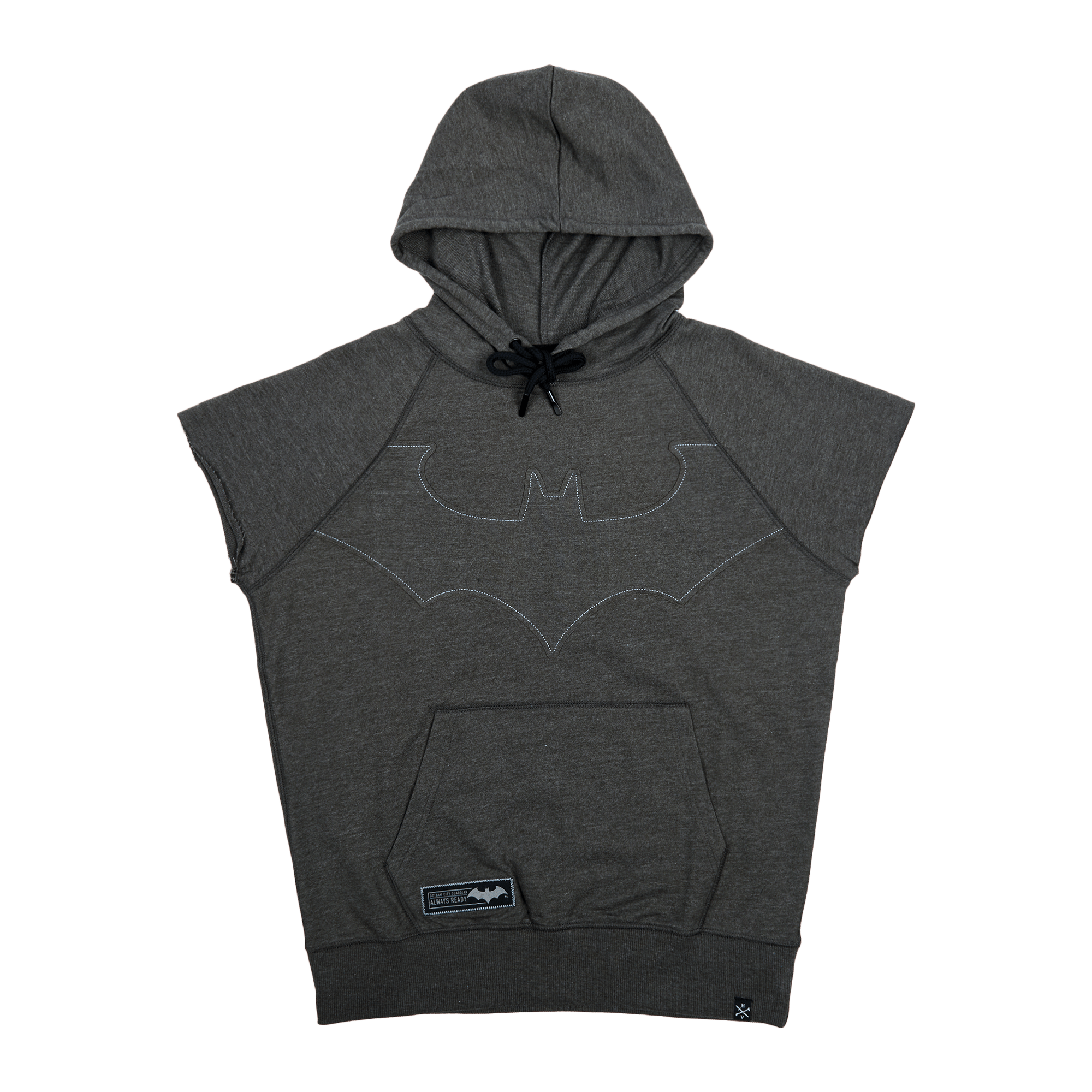 Batman Always Ready Sleeveless Hoodie