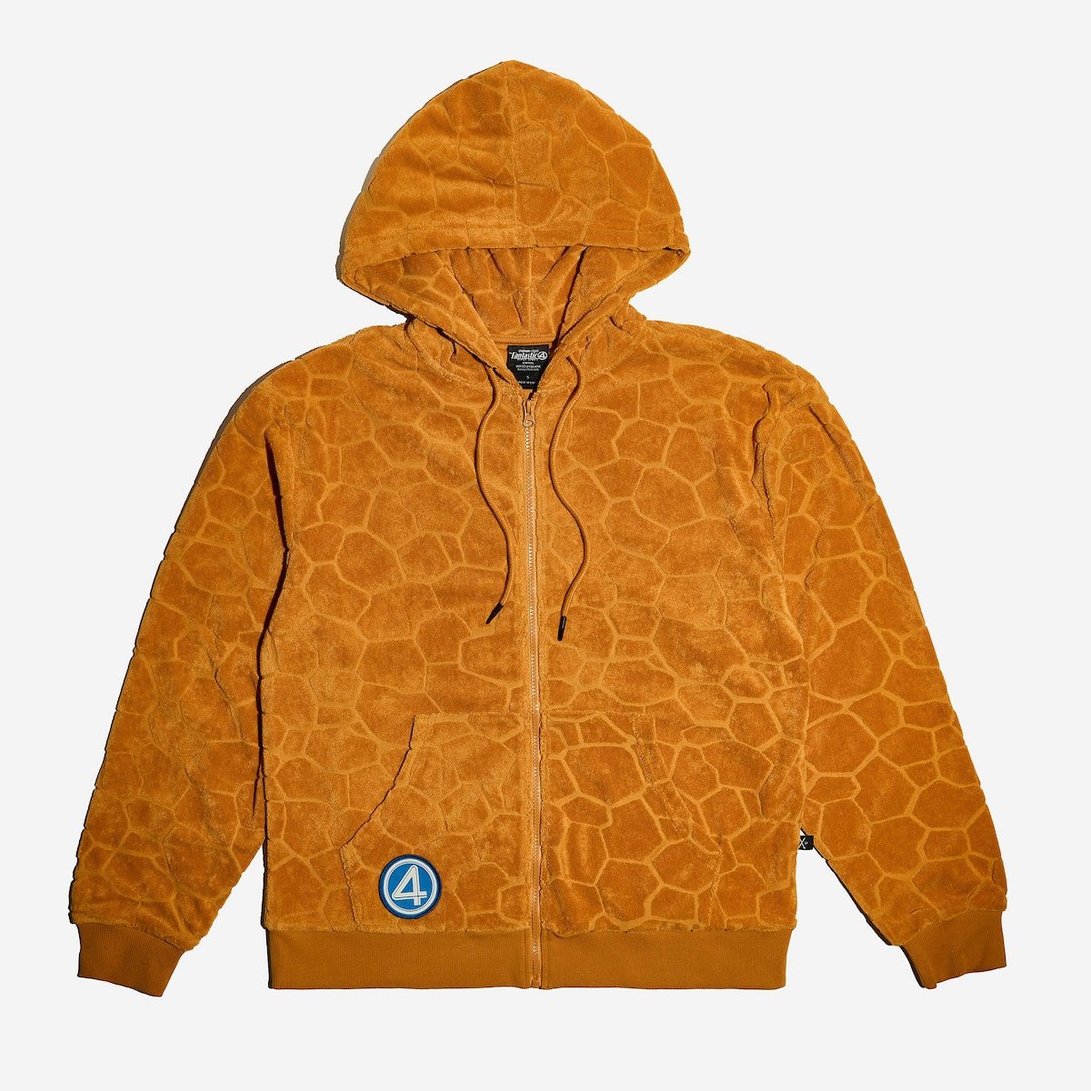 Fantastic Four The Thing Terry Cloth Hoodie