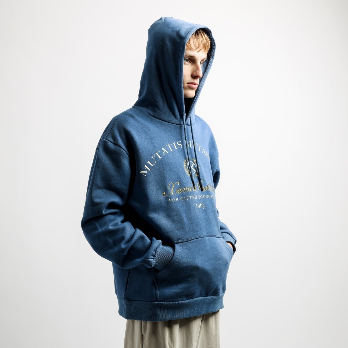 Xavier Athletics Blue Hoodie