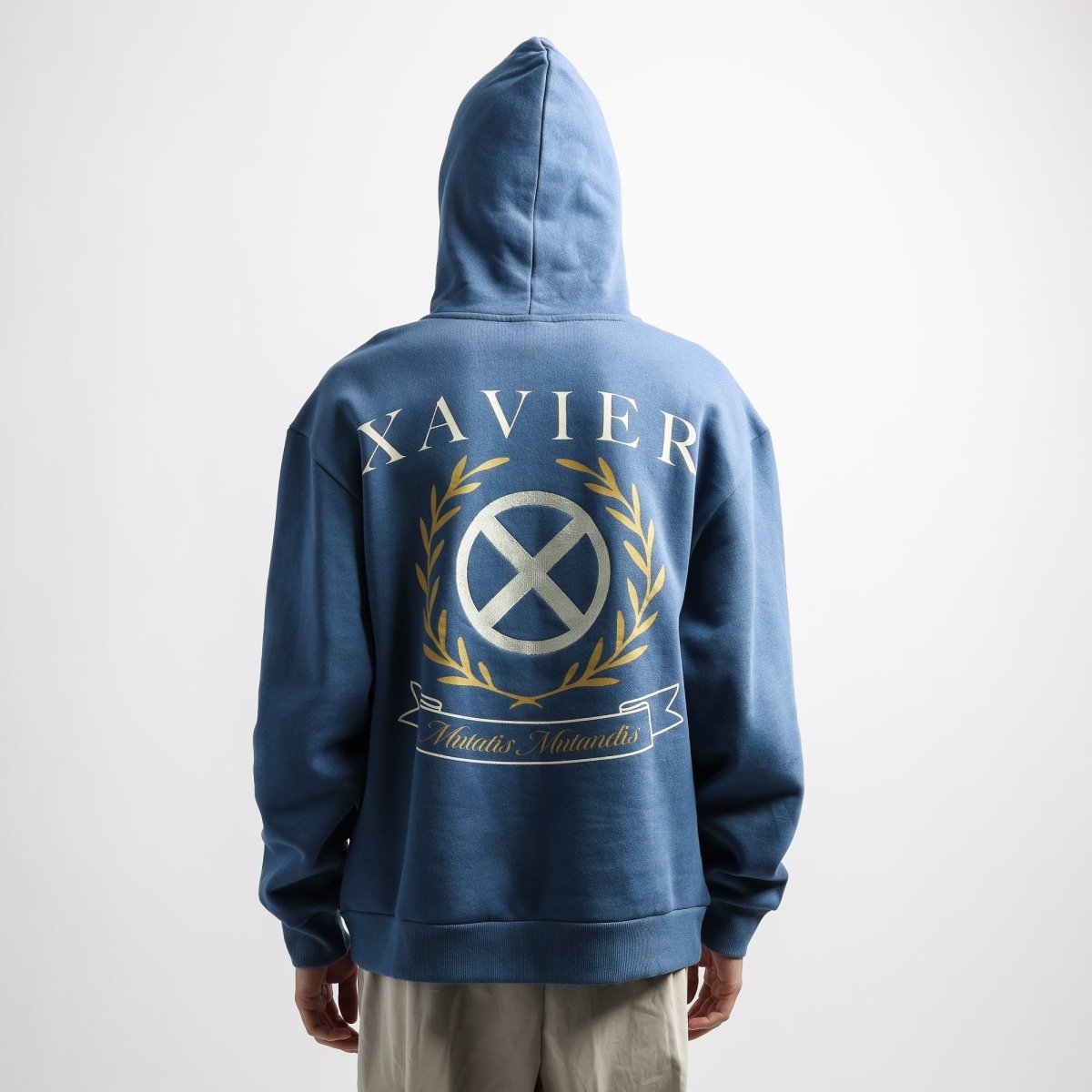Xavier Athletics Blue Hoodie