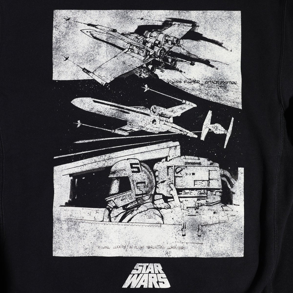Star Wars Story Board Collage Hoodie