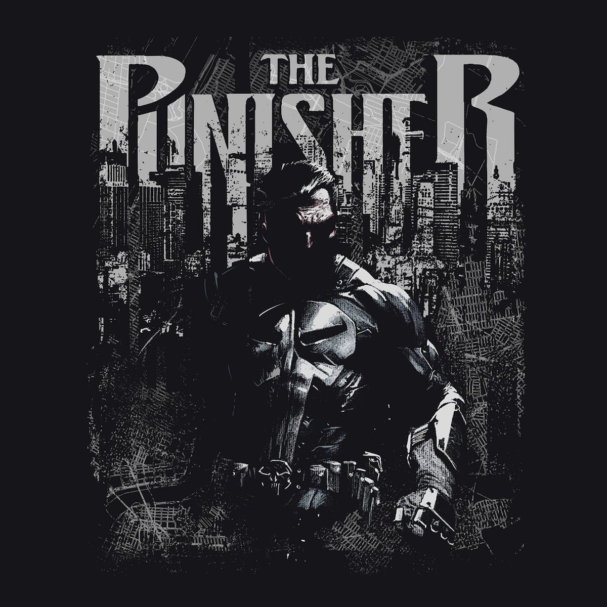 The Punisher NYC Skyline Hoodie