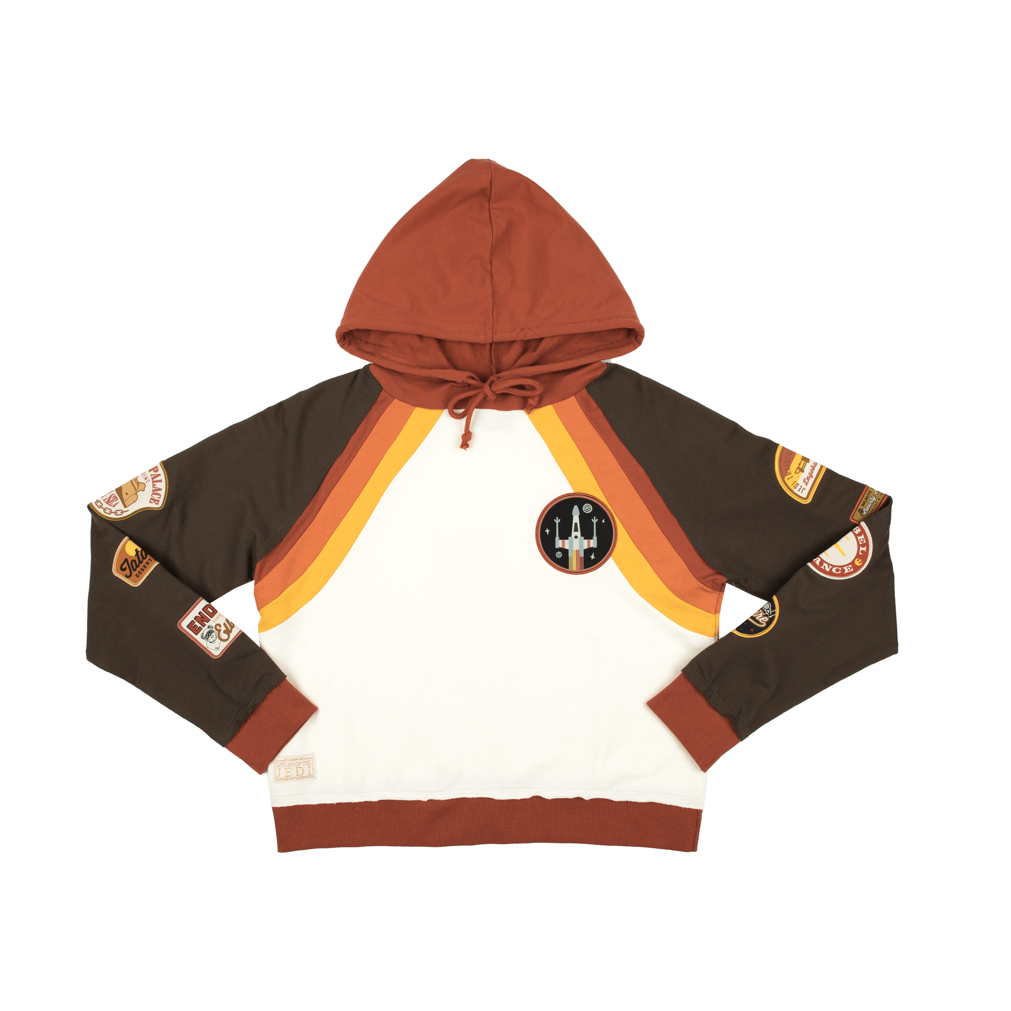 Return Of The Jedi Camp Crop Hoodie