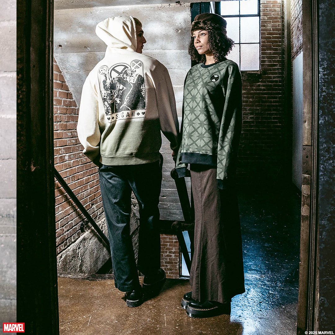 Rogue & Gambit Sugah Green Dip Dye Hoodie