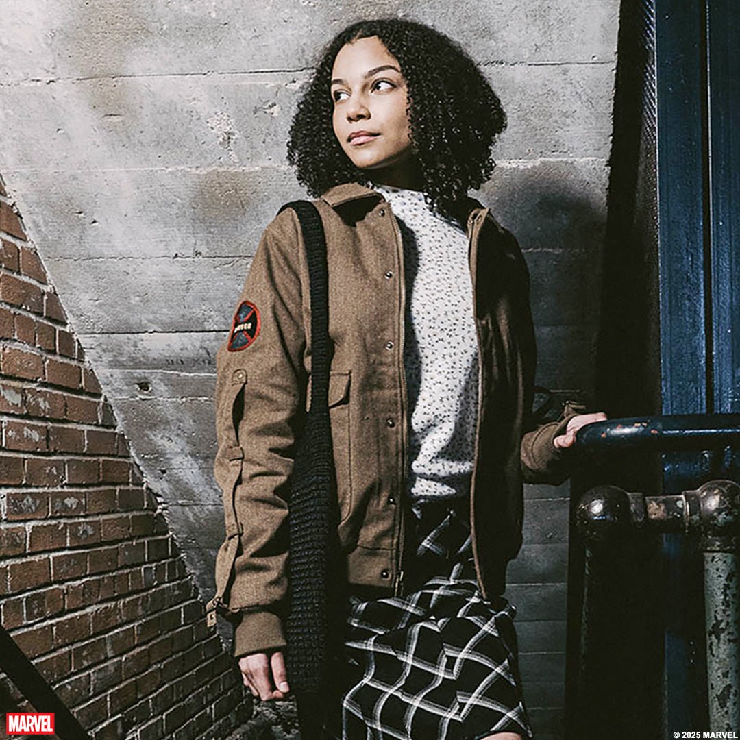 X-Men Rogue Canvas Bomber Jacket