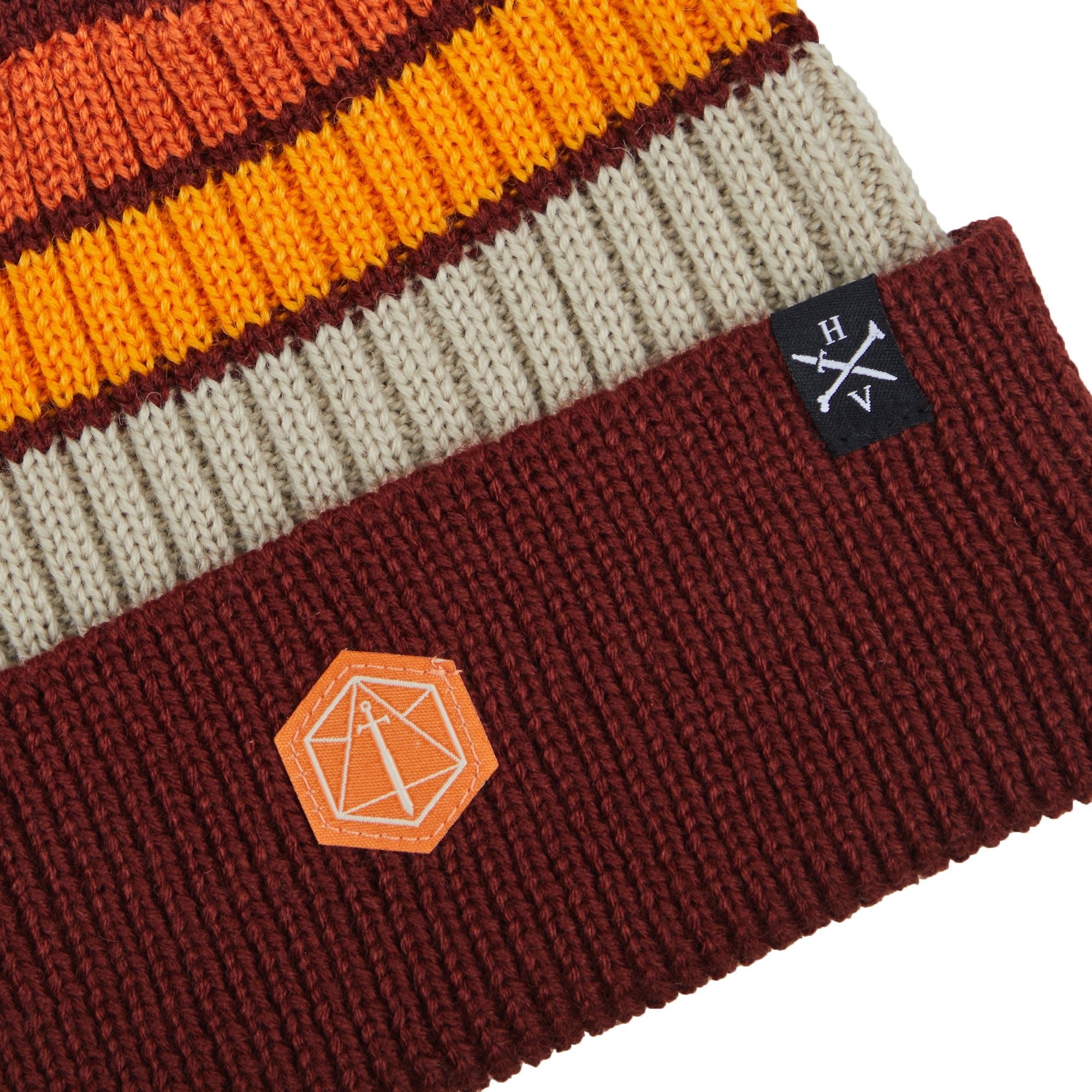 Vox Machina Retro Striped Beanie
