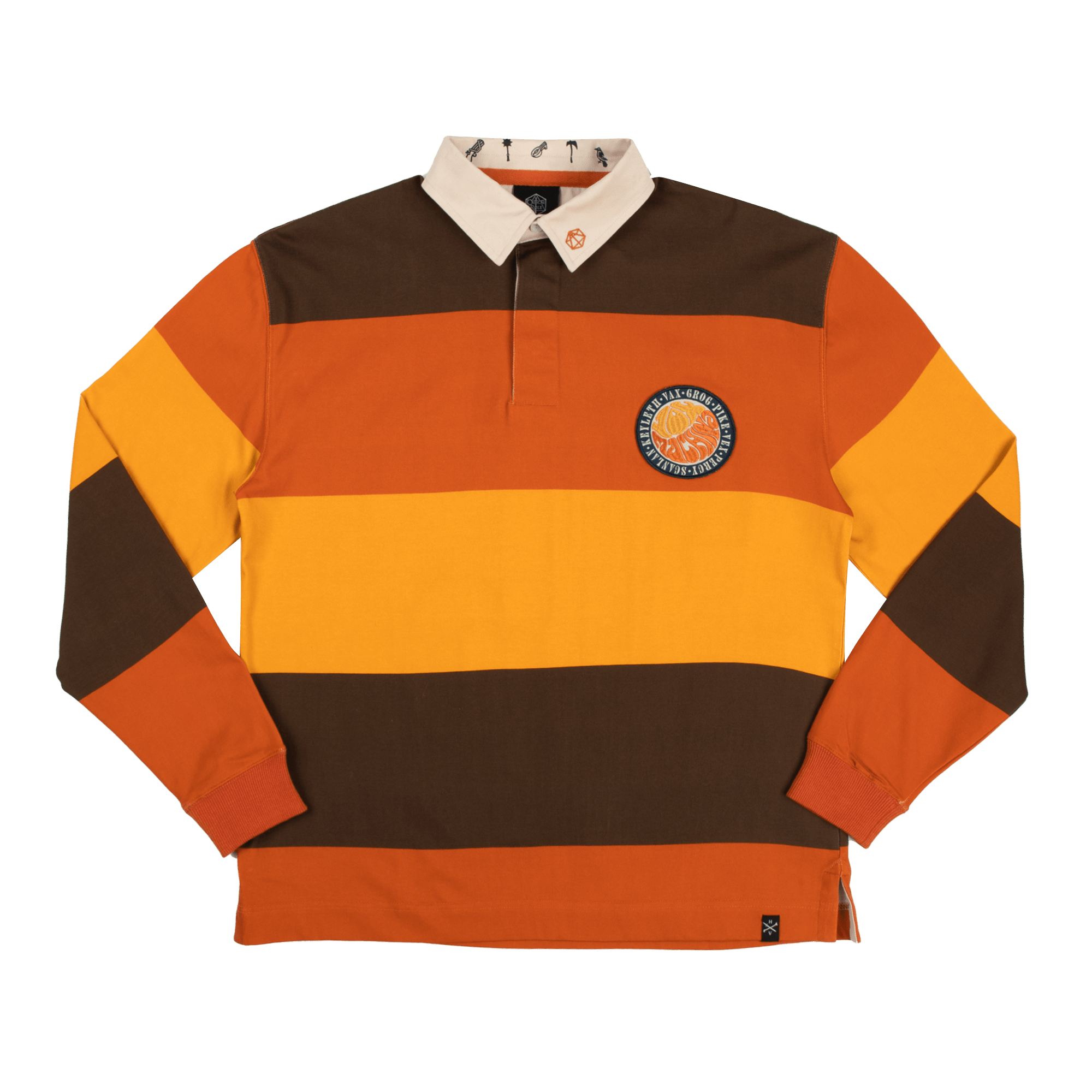 Maillot de rugby rayé Vox Machina