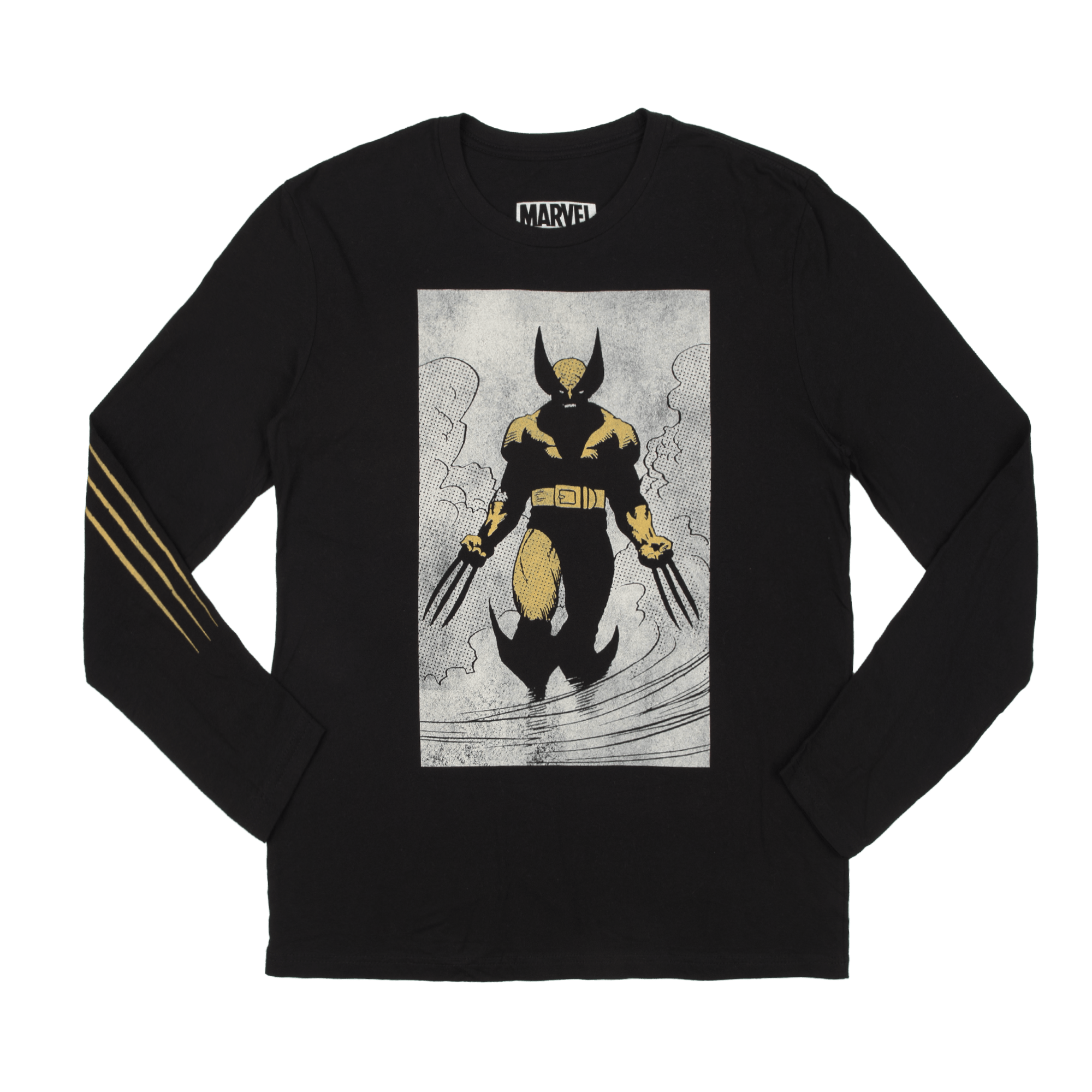 X-Men Wolverine Black Long Sleeve