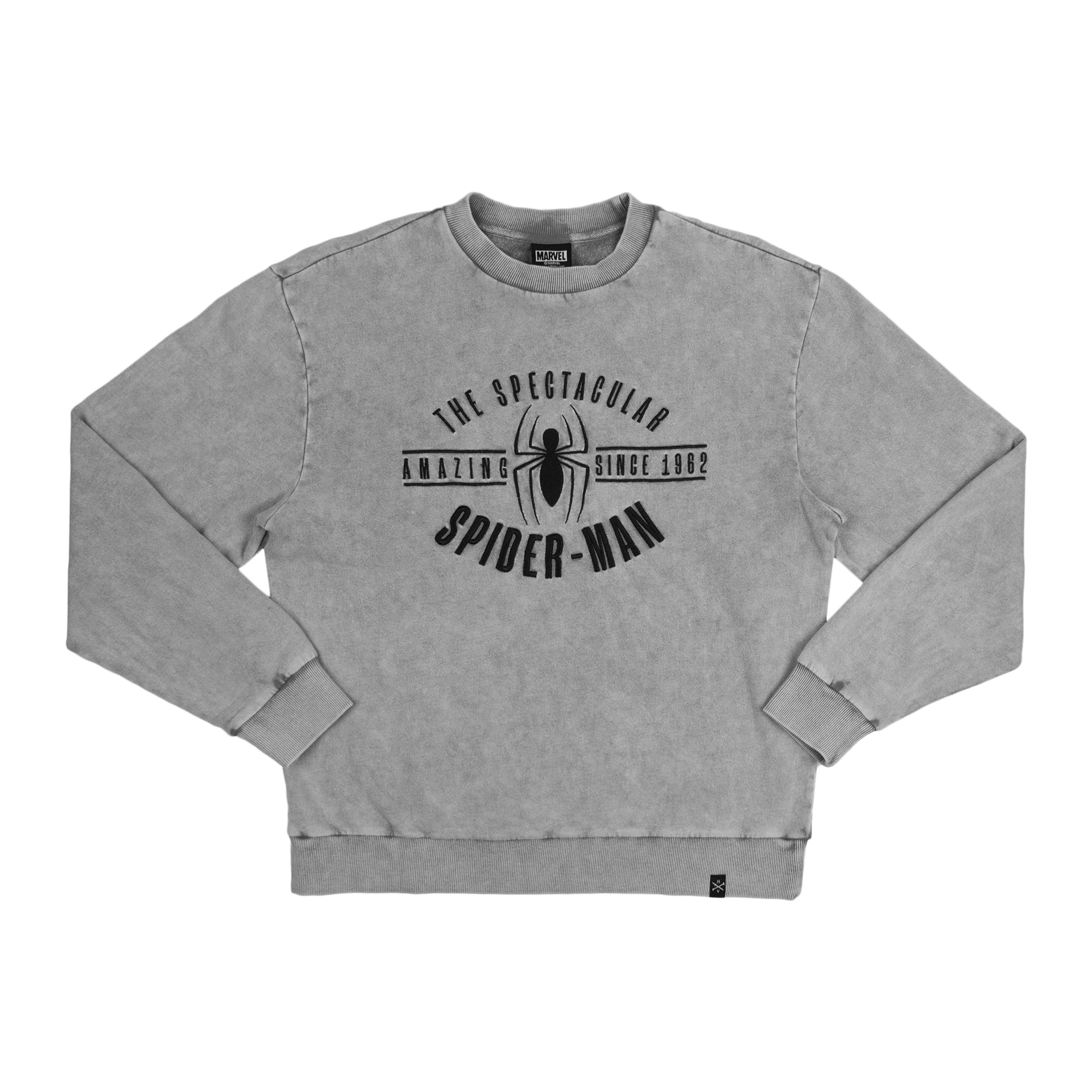 The Spectacular Spider-Man Gray Crew Sweatshirt