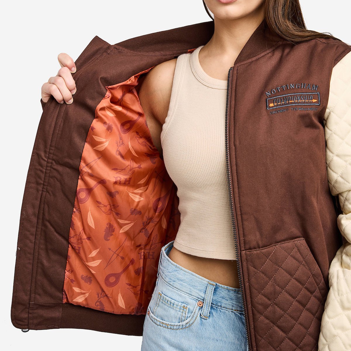 Robin Hood Nottingham Archery Varsity Jacket