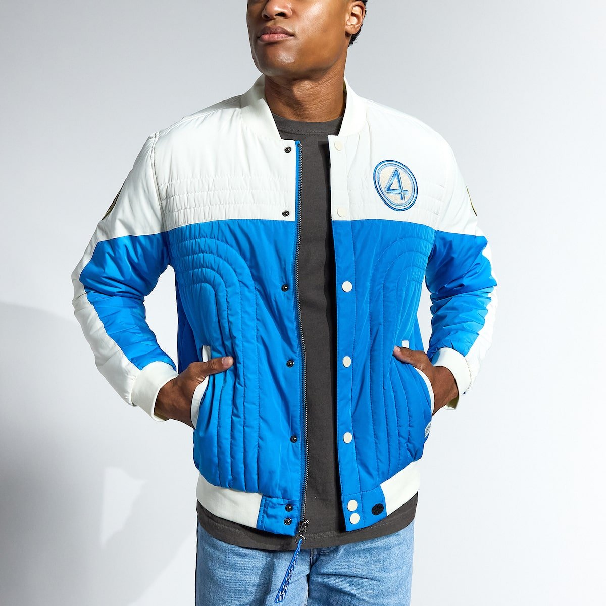 Fantastic Four Mission Bomber Jacket