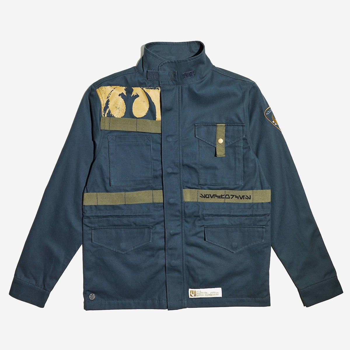 Star Wars Rebel Commando Navy Field Jacket Heroes Villains