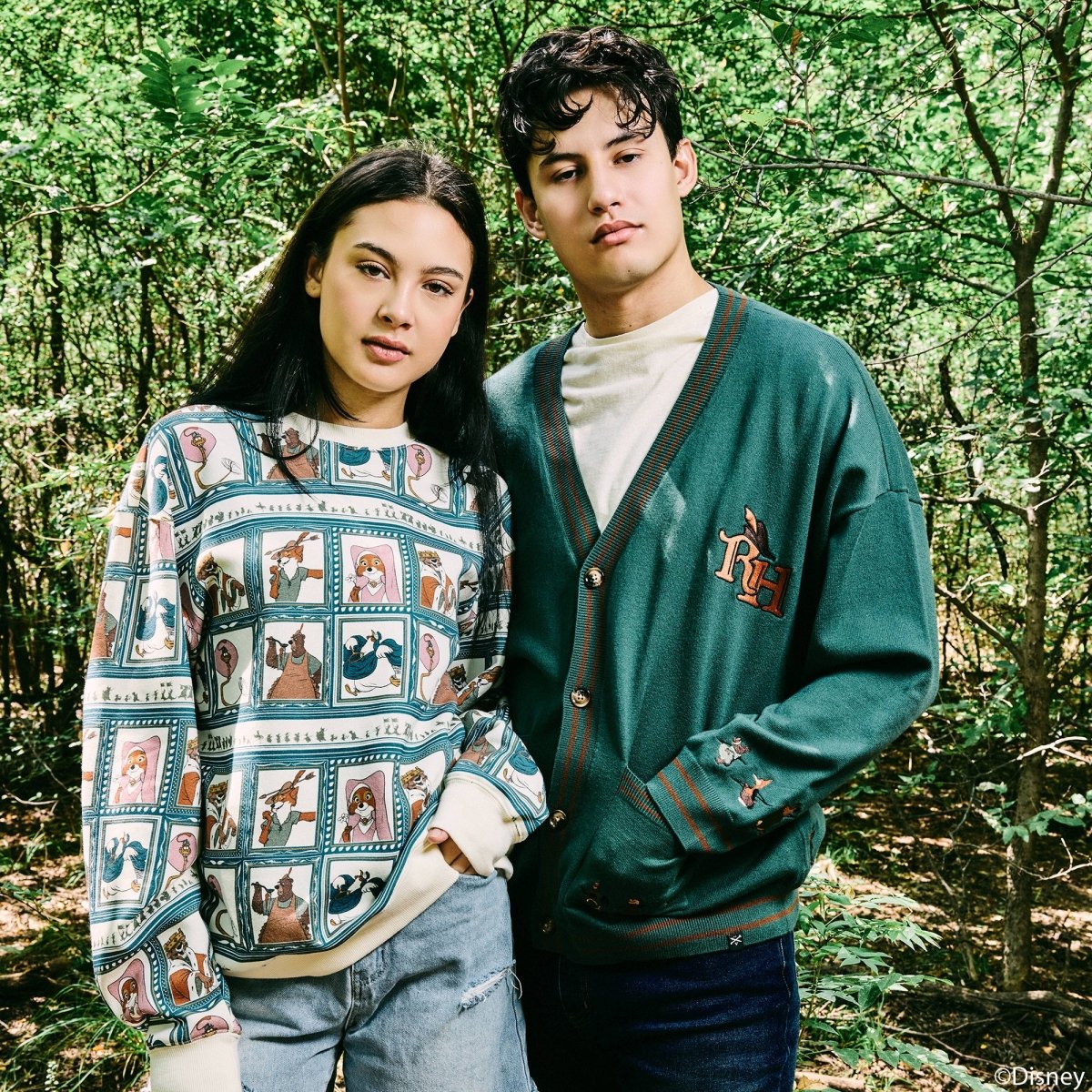 Robin Hood Marching Procession Knit Cardigan