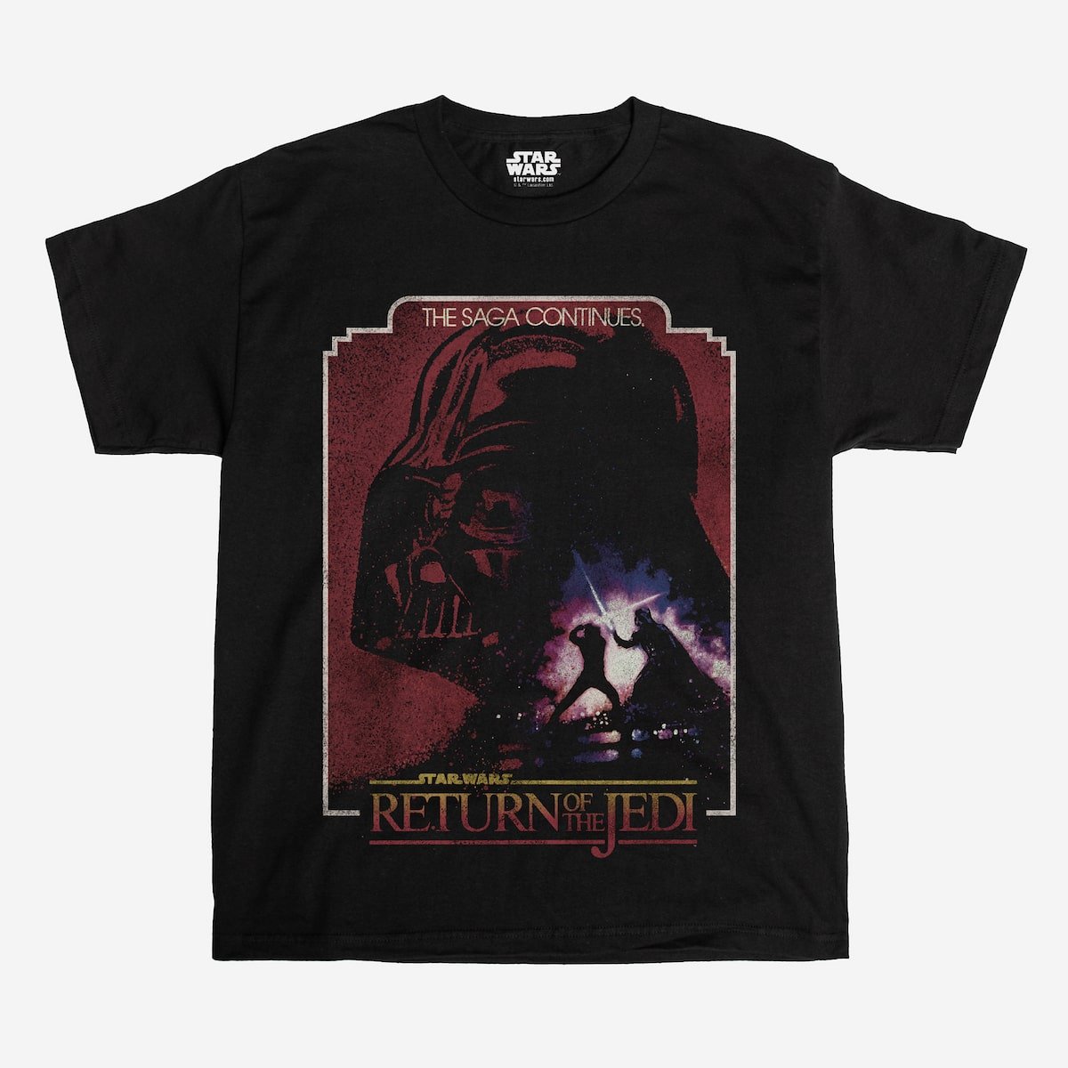 Star Wars Return of the Jedi Pepper Grey Zine Tee | Heroes
