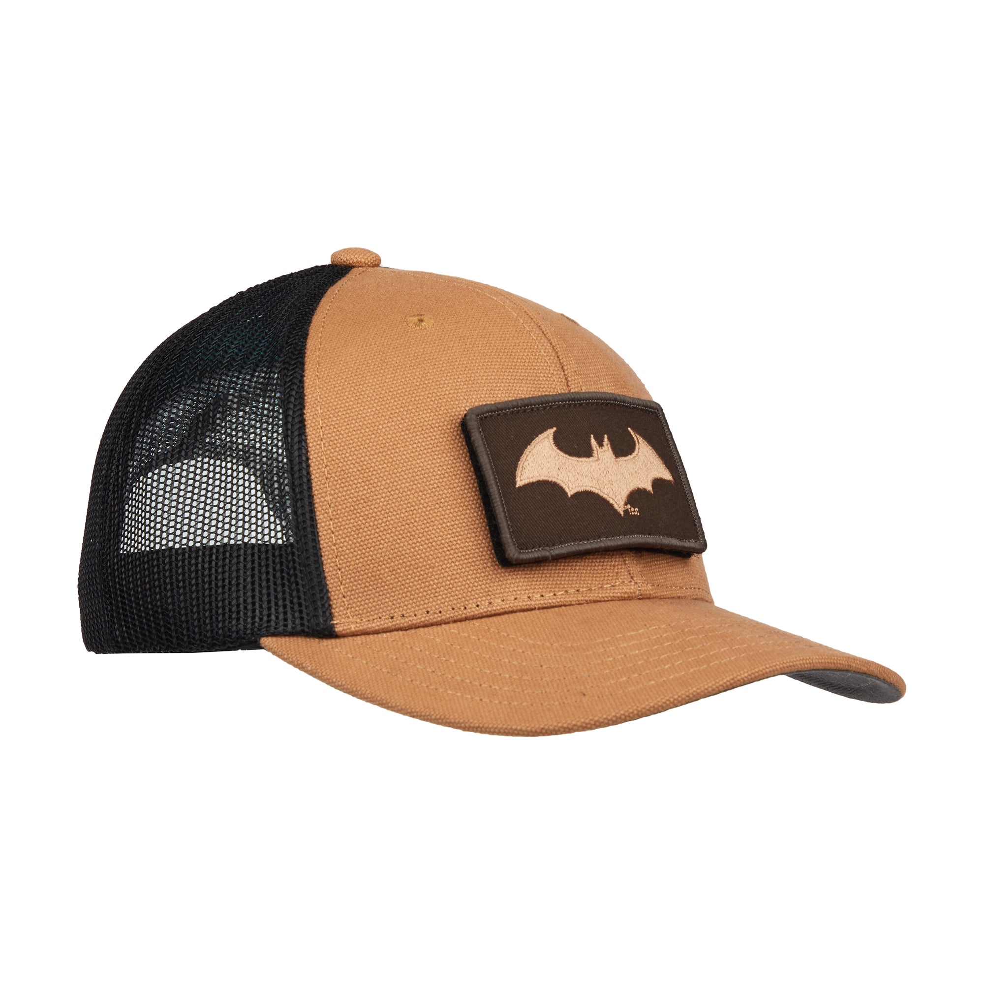 Casquette de camionneur à patch amovible Batman