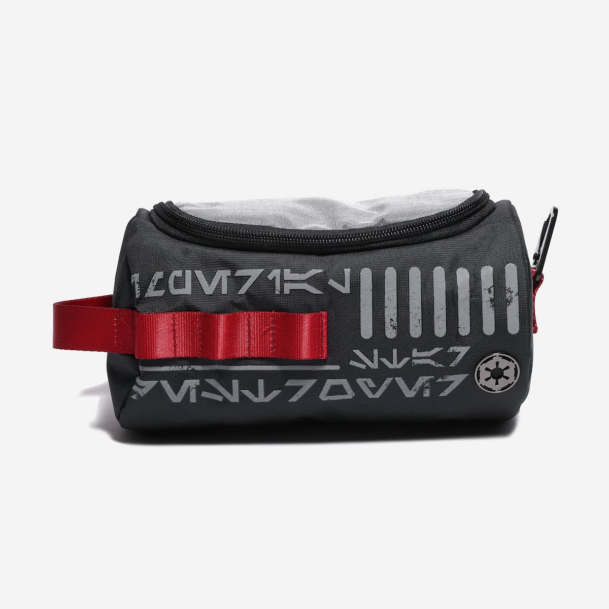 Black Star Wars Dopp Kit with Grey and Red details