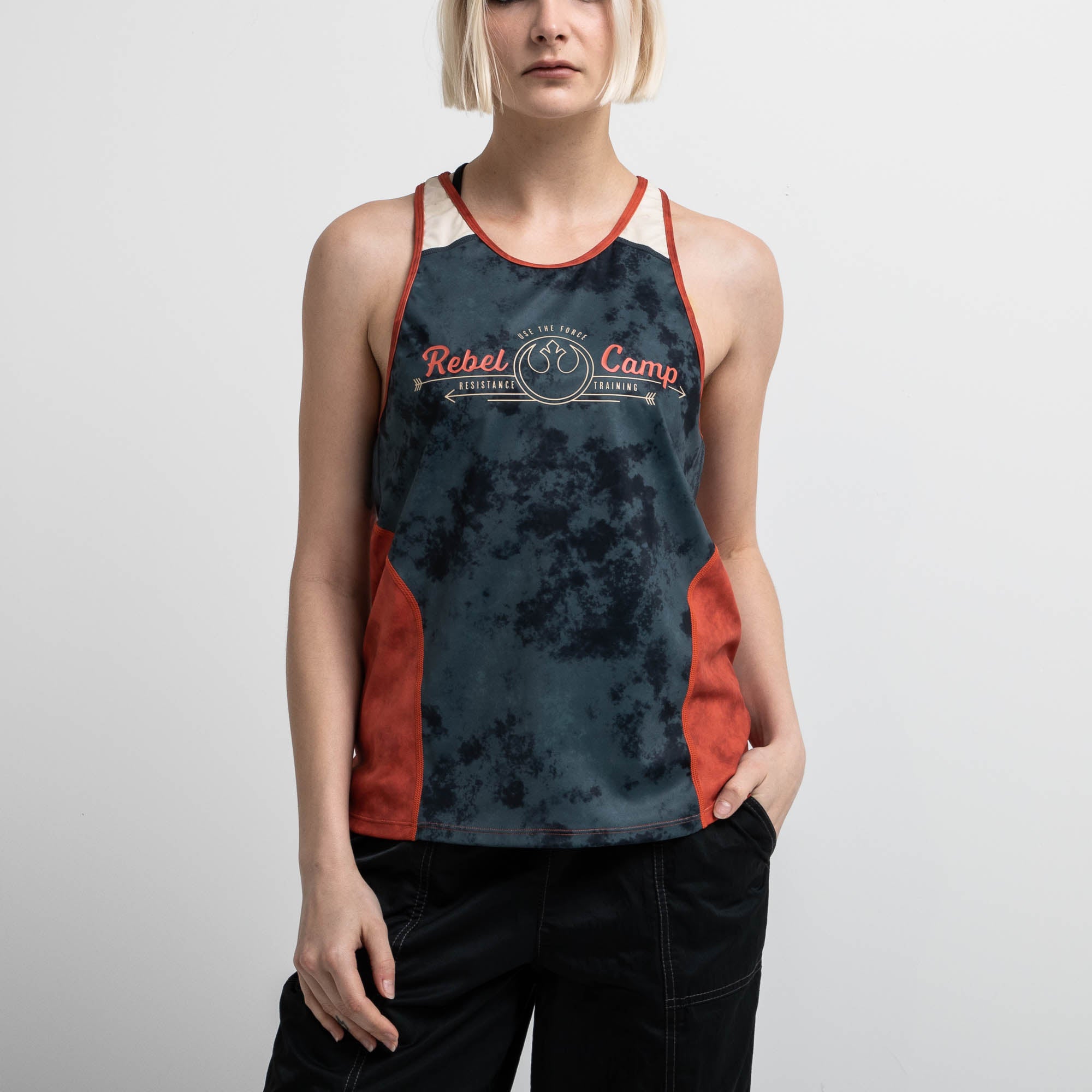 Rebel Women's Athletic Racerback Tank