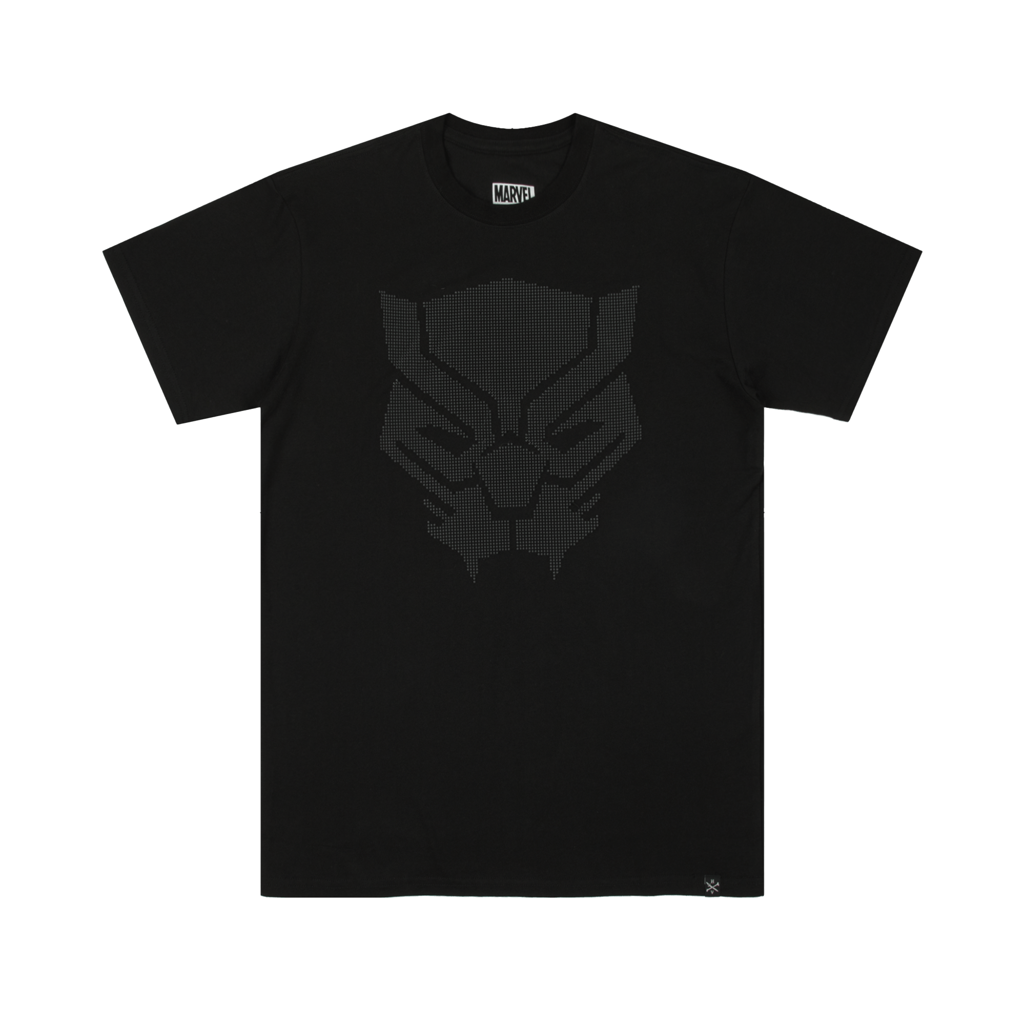 Black Panther Bristle Print Tee