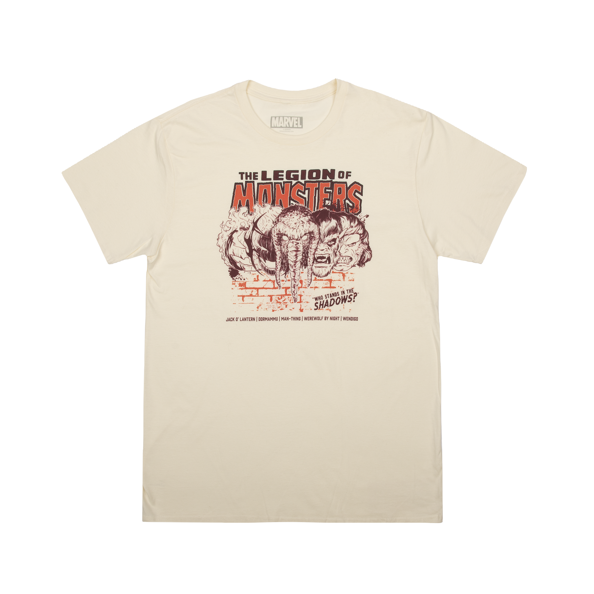 Marvel Legion Of Monsters Natural Tee Official Apparel Accessories Heroes Villains Marvel