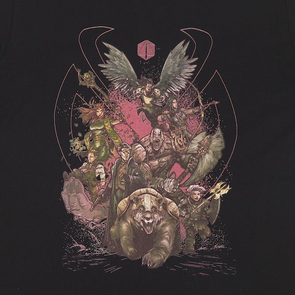 Vox Machina Campaign Black Tee