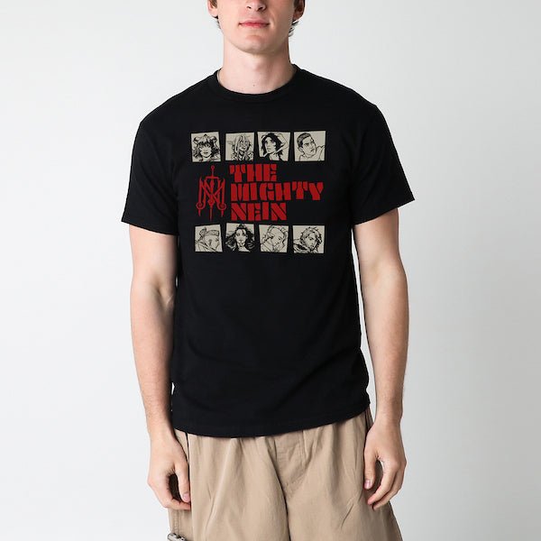Mighty Nein Wildemount Tour Black Tee