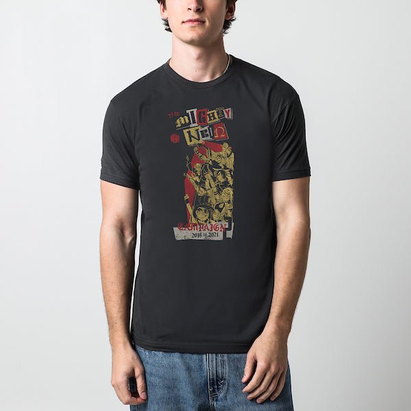 Mighty Nein Heroez Charcoal Tee