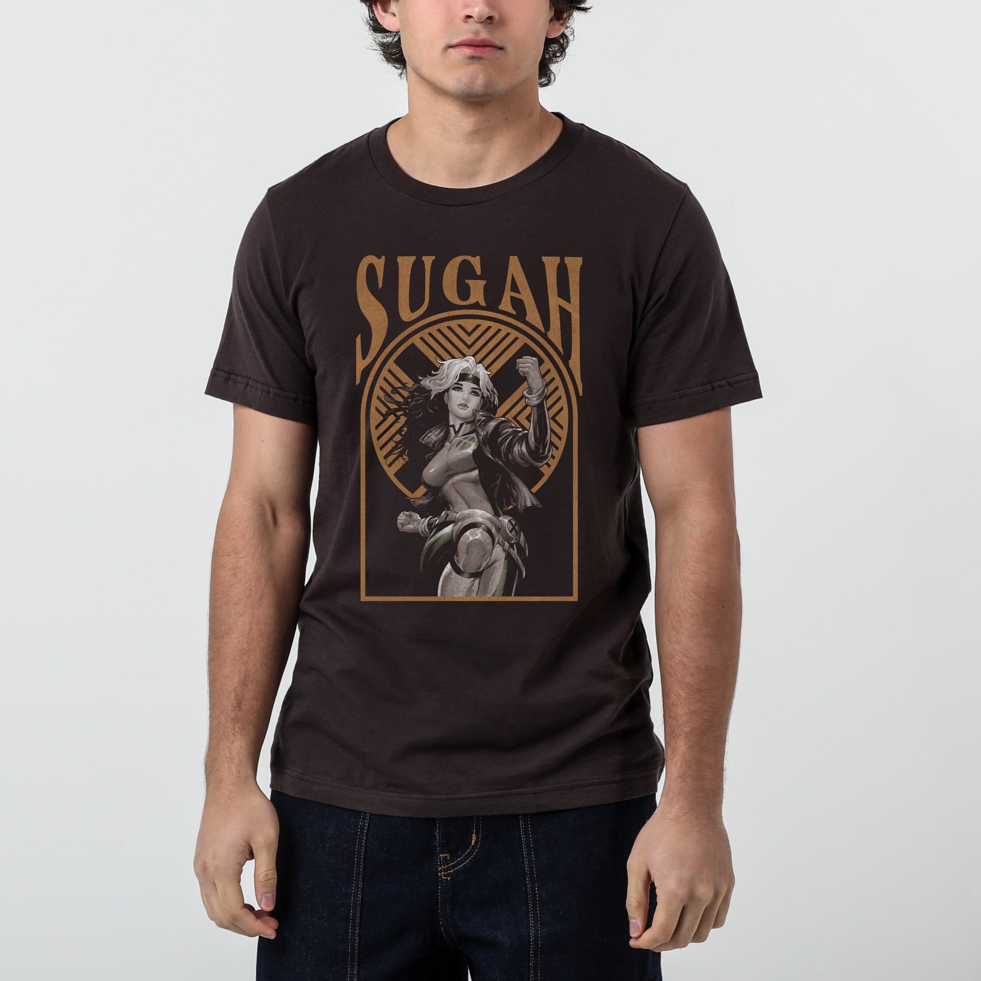 X-Men Rogue Sugah Brown Tee