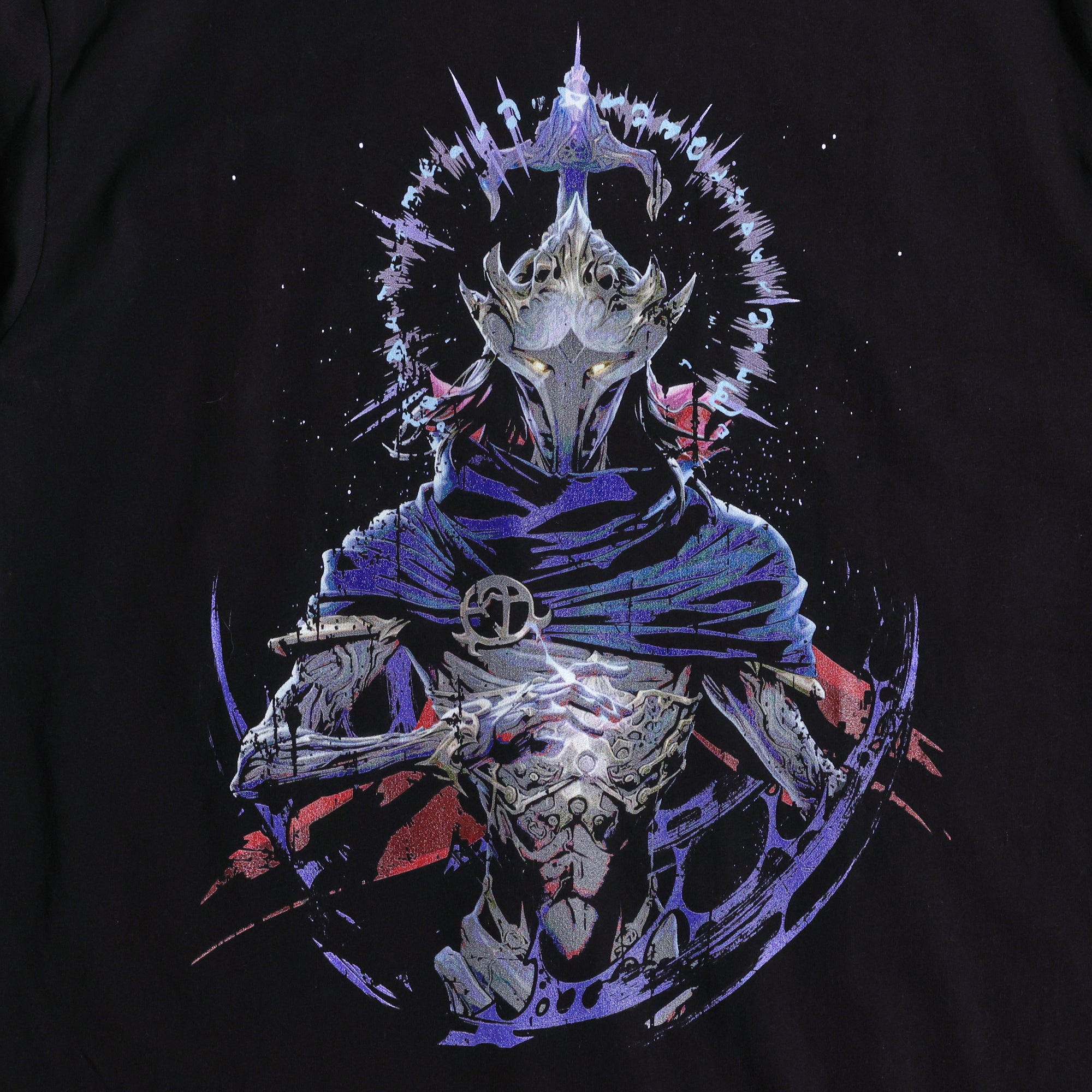 League Of Legends Viktor Bust With Glowing Hand Black Tee