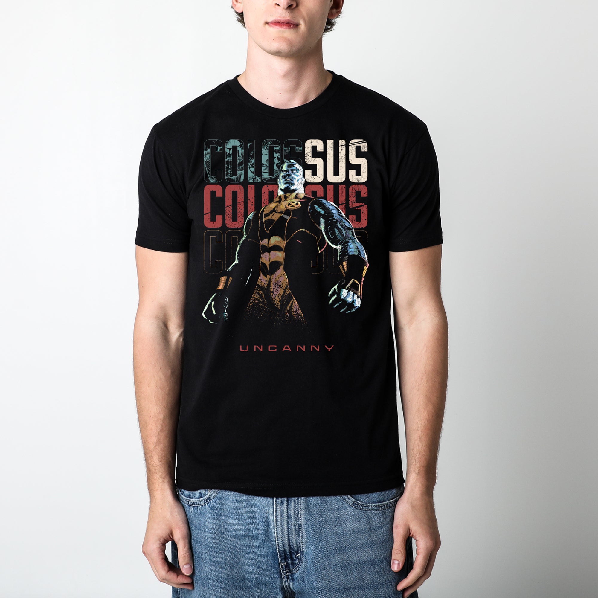 Uncanny X-Men Colossus Black Tee