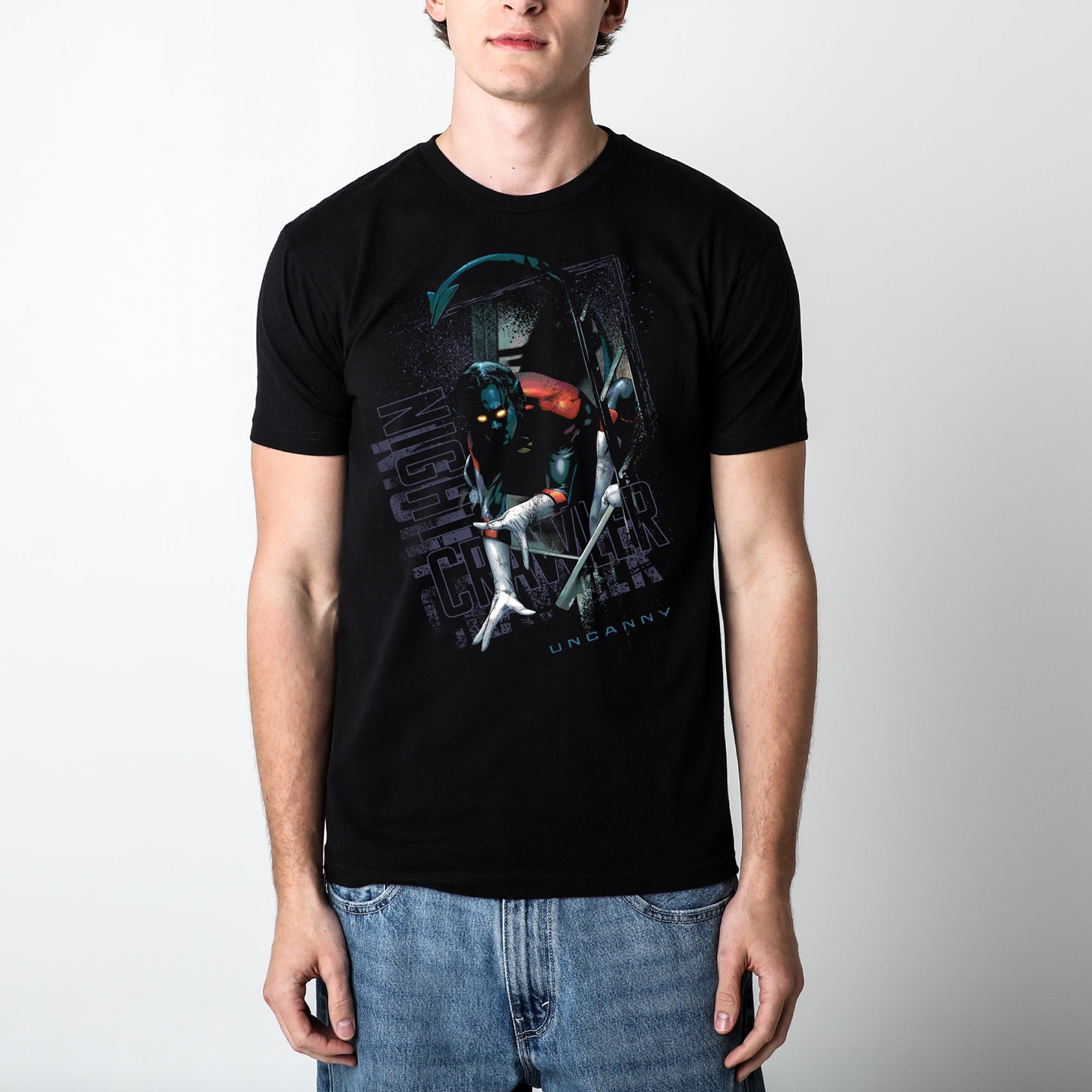 Uncanny X-Men Nightcrawler Black Tee