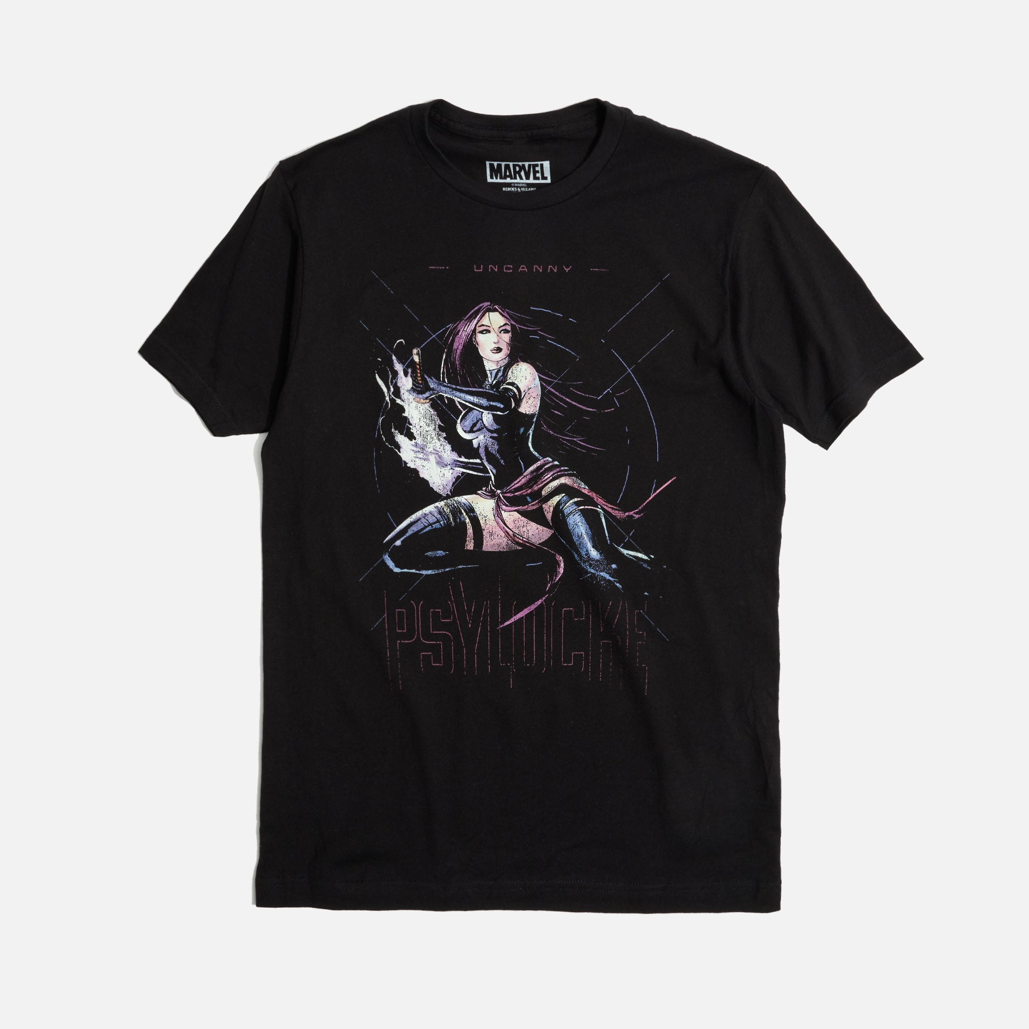 Uncanny X-Men Psylocke Black Tee