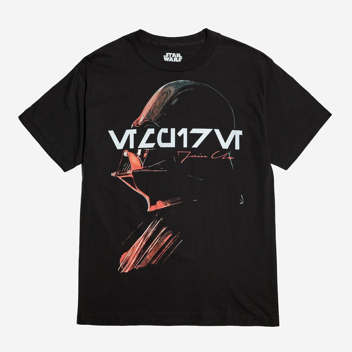 Star Wars Maglietta Ragazzo 'The Force Is Strong' Con Faccione Di Darth Vader - Nera, Taglia YM