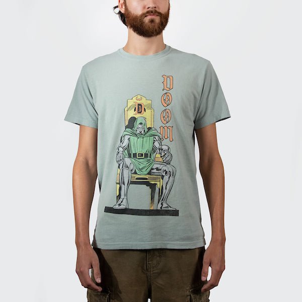 Doctor Doom Golden Throne Zine Tee - Heroes & Villains
