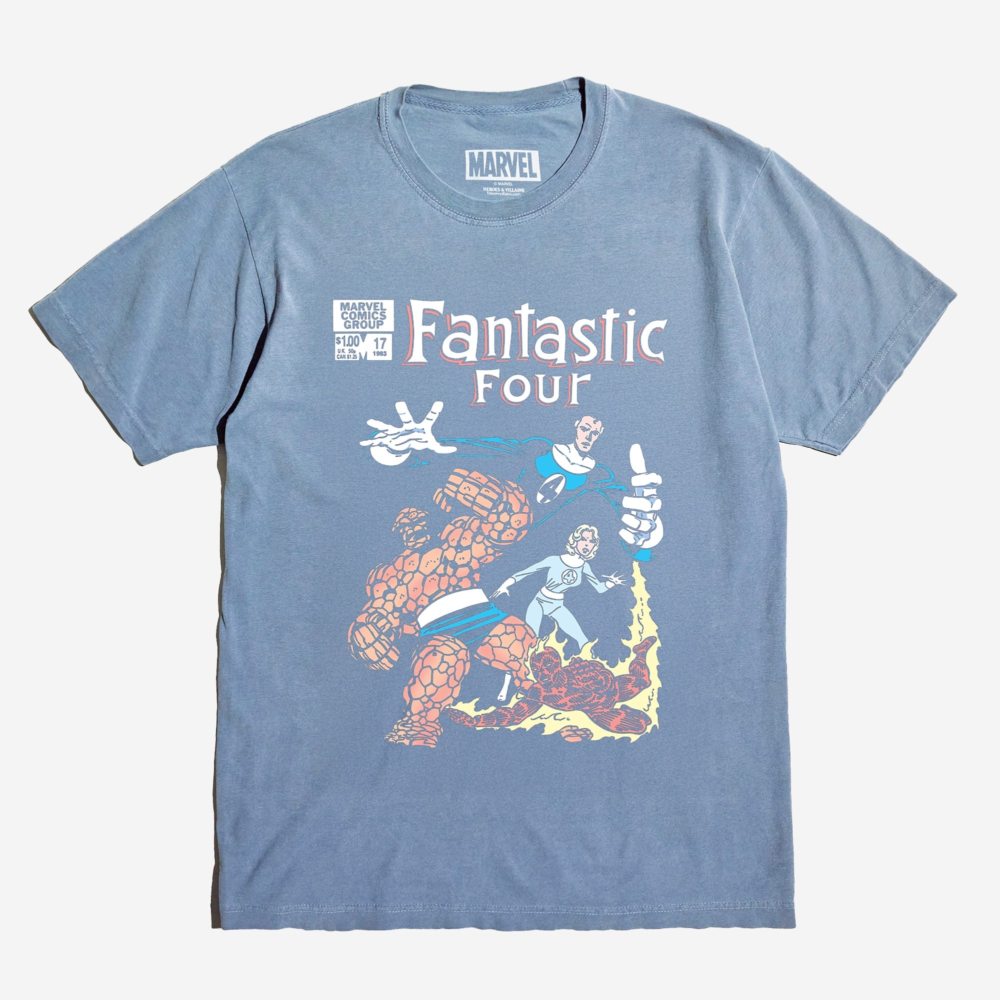 Fantastic Four Cover Art Zine Tee