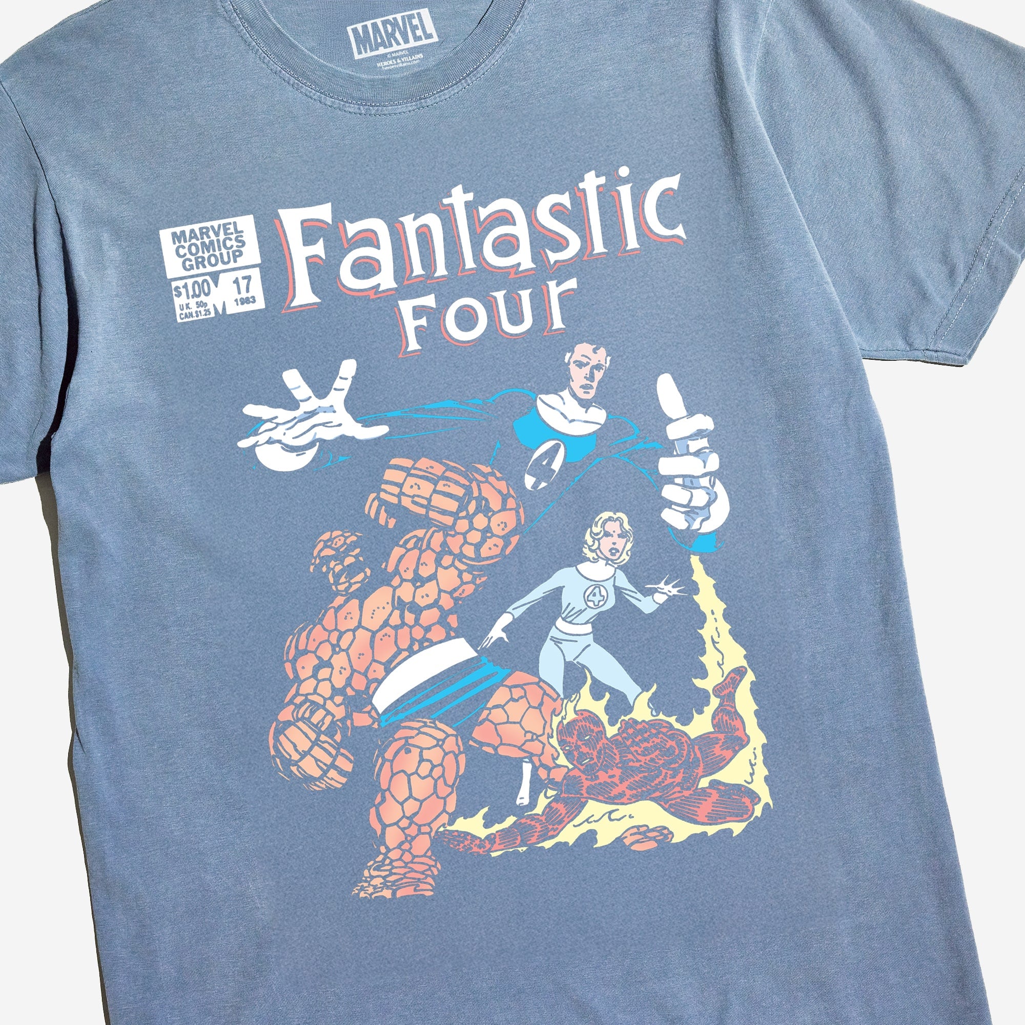 Fantastic Four Cover Art Zine Tee