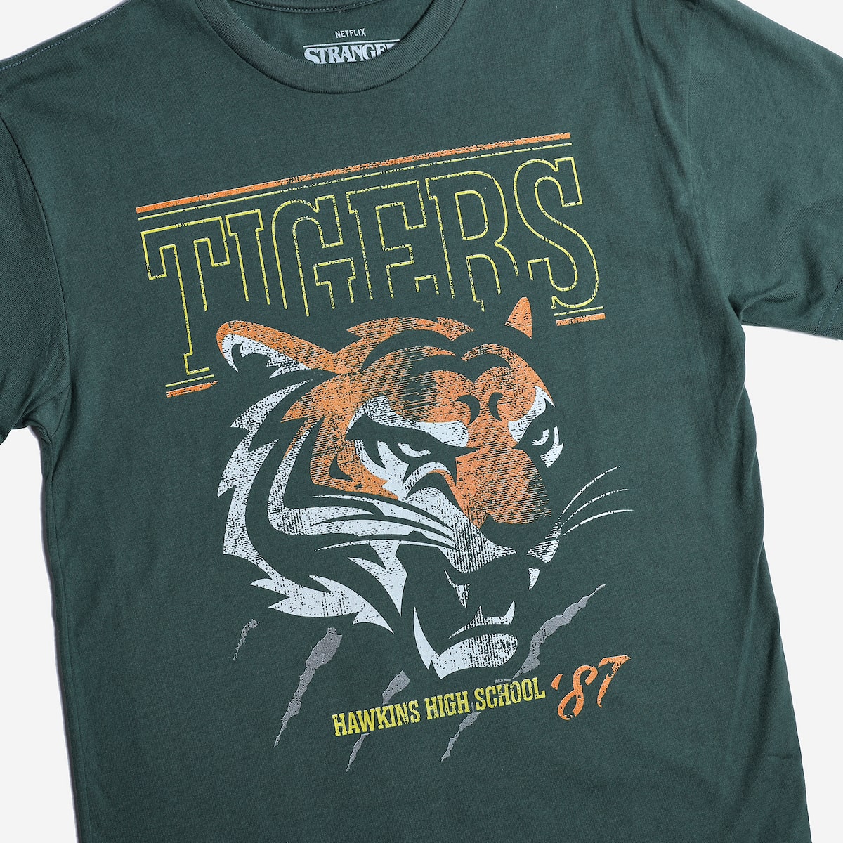 Stranger Things Hawkins Tigers Tee