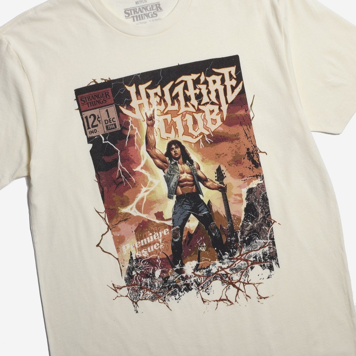 Stranger Things Hellfire Club Comic Book Tee