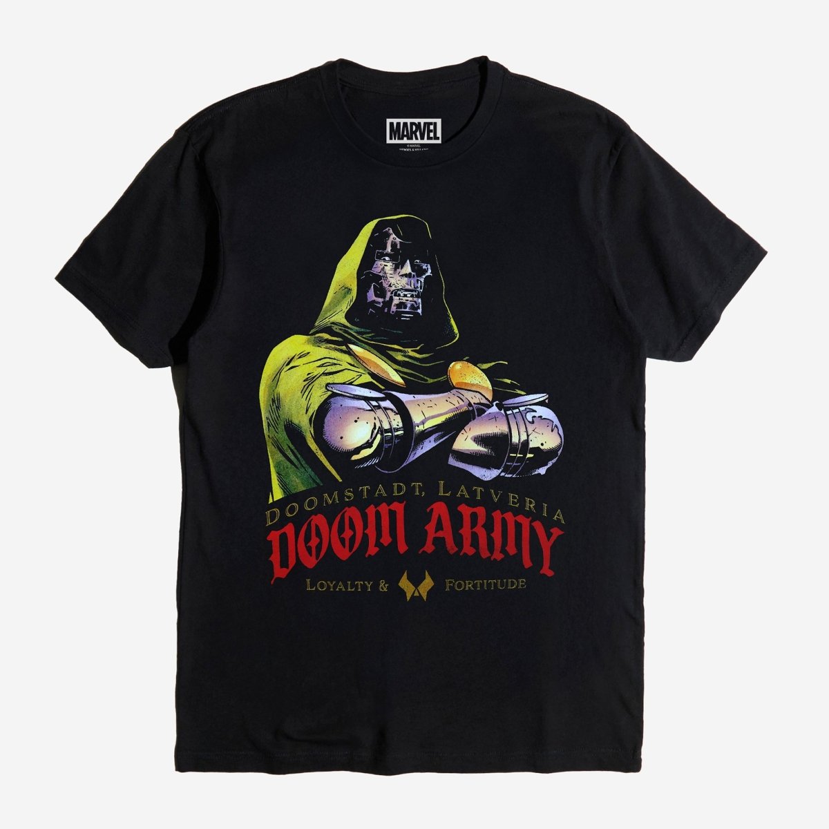Doctor Doom Army Forge Tee