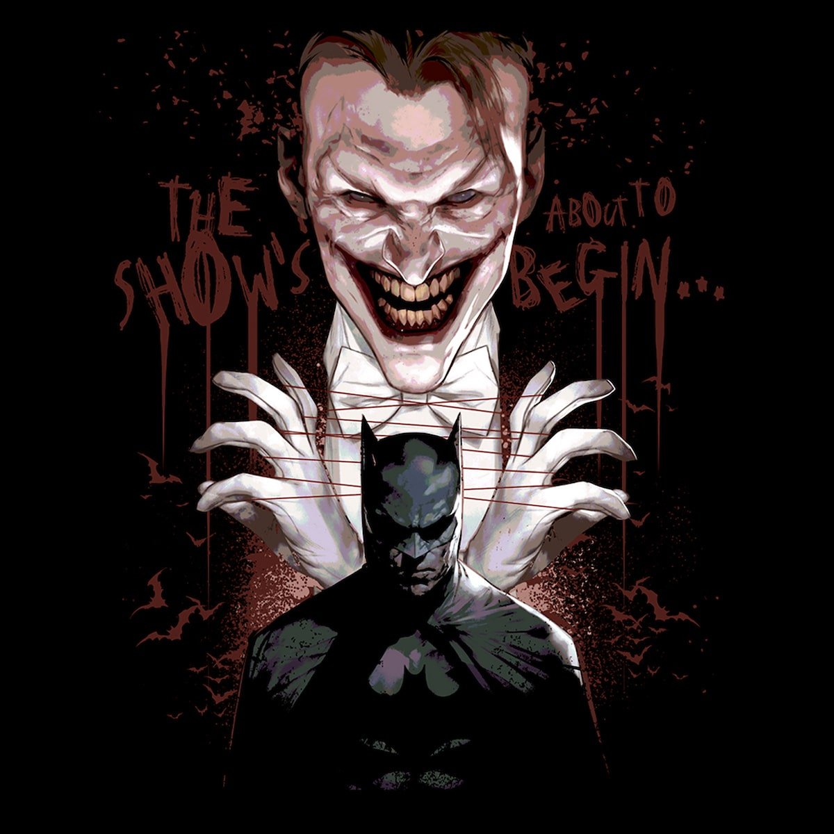 Batman Joker Puppet Master Forge Tee