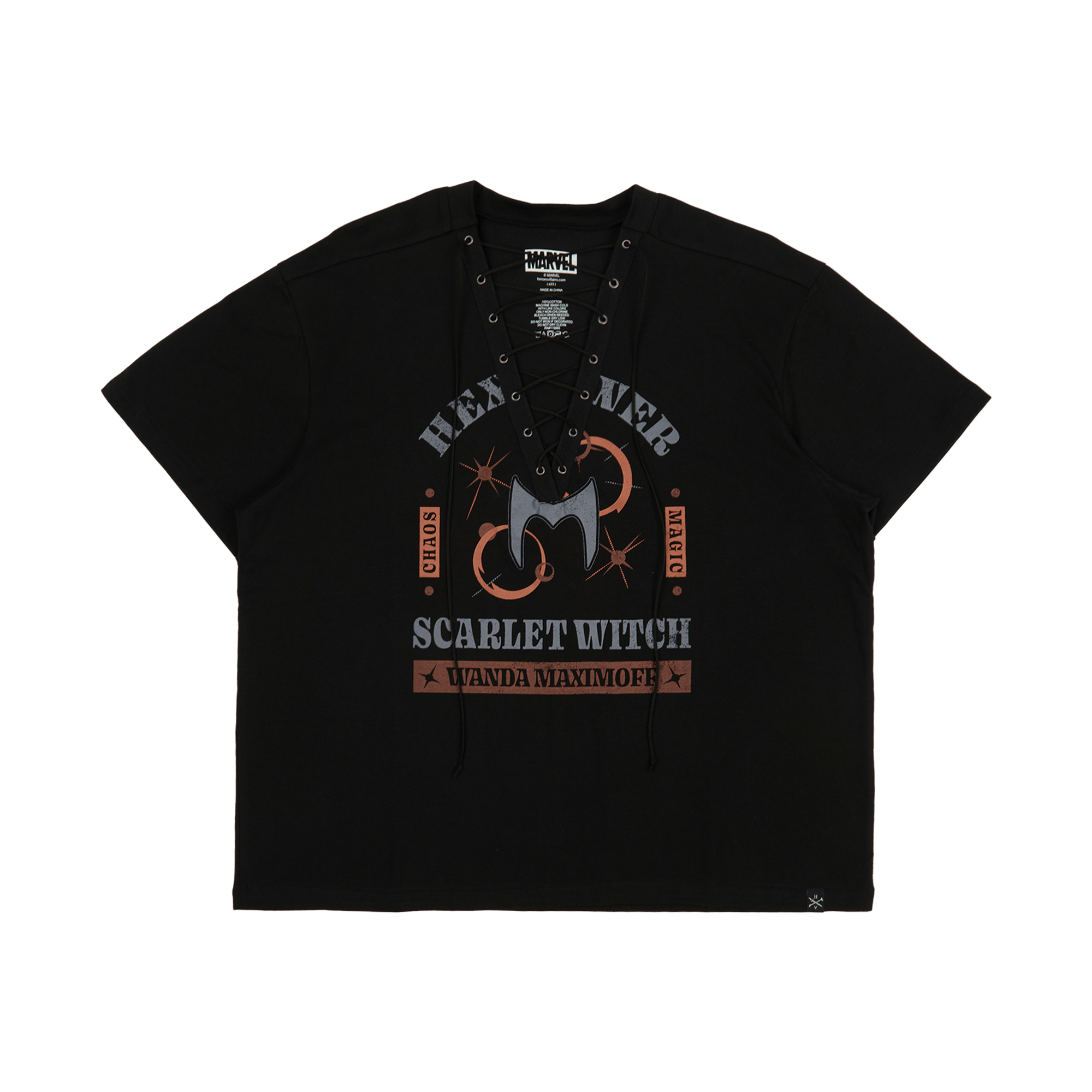 Scarlet Witch Lace Up Tee