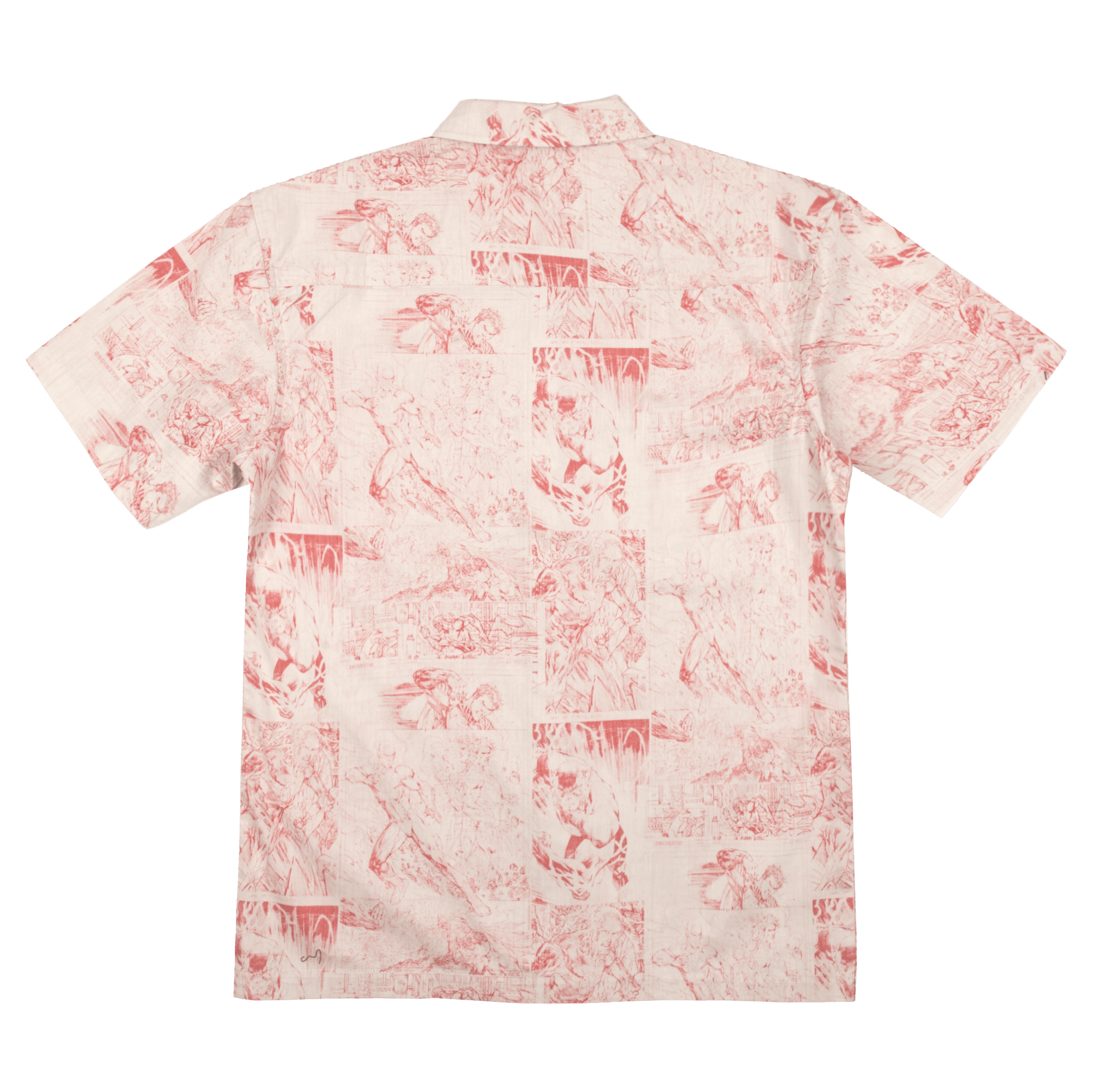 The Flash All Over Comic Print Button-Down Shirt