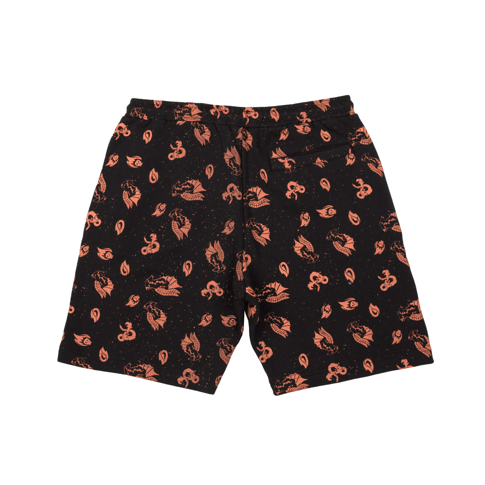 Red Dragon Black & Red Lounge Set