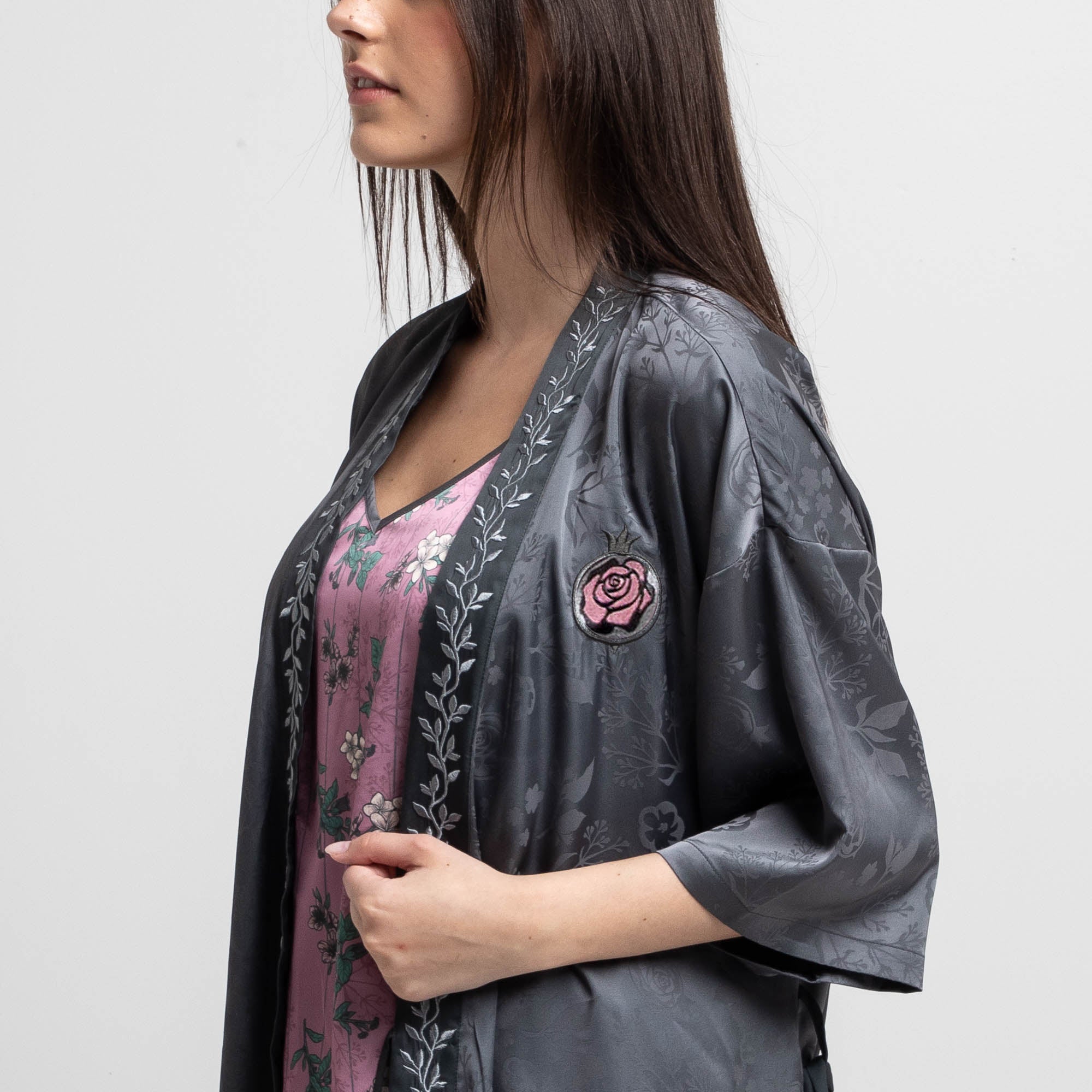 Persephone's Satin Robe