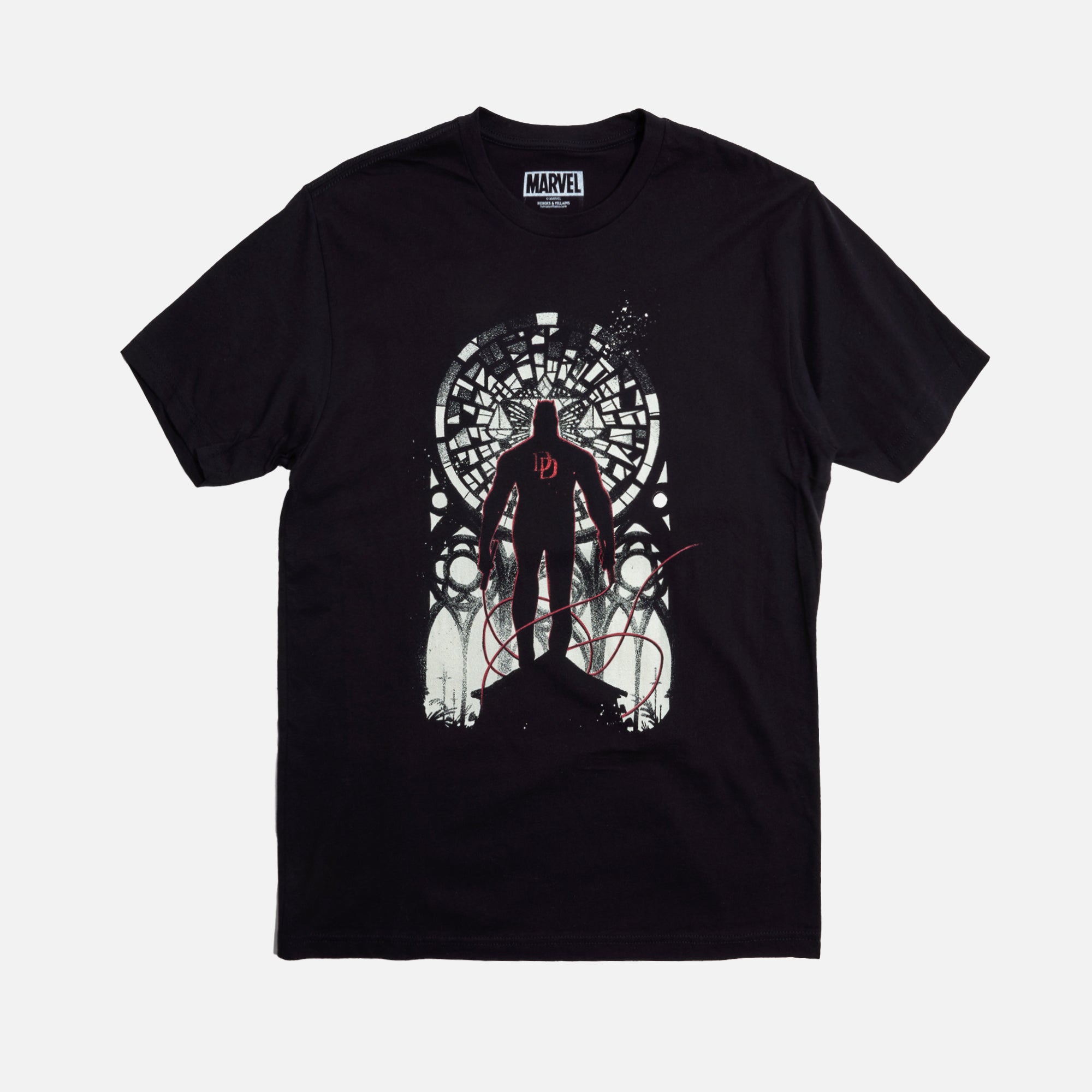 Daredevil Man Without Fear Black Tee