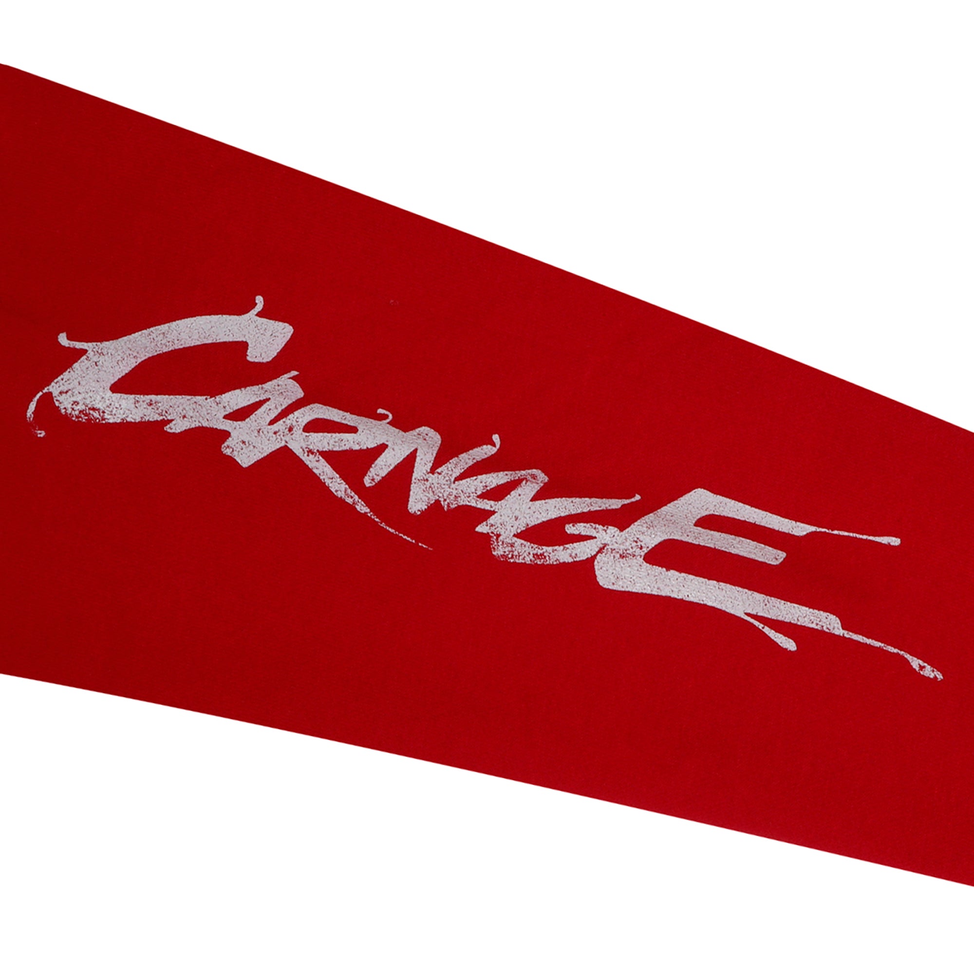 Sweat à capuche rouge Carnage Distressed Icon