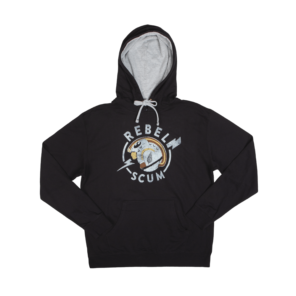 Rebel Scum Black Hoodie