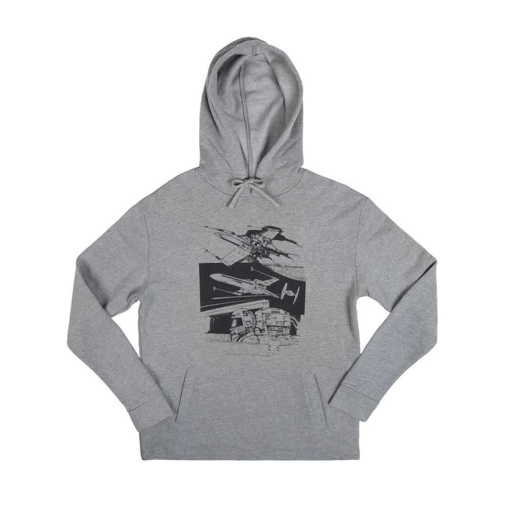 X-Wing Storyboard Collage Hoodie